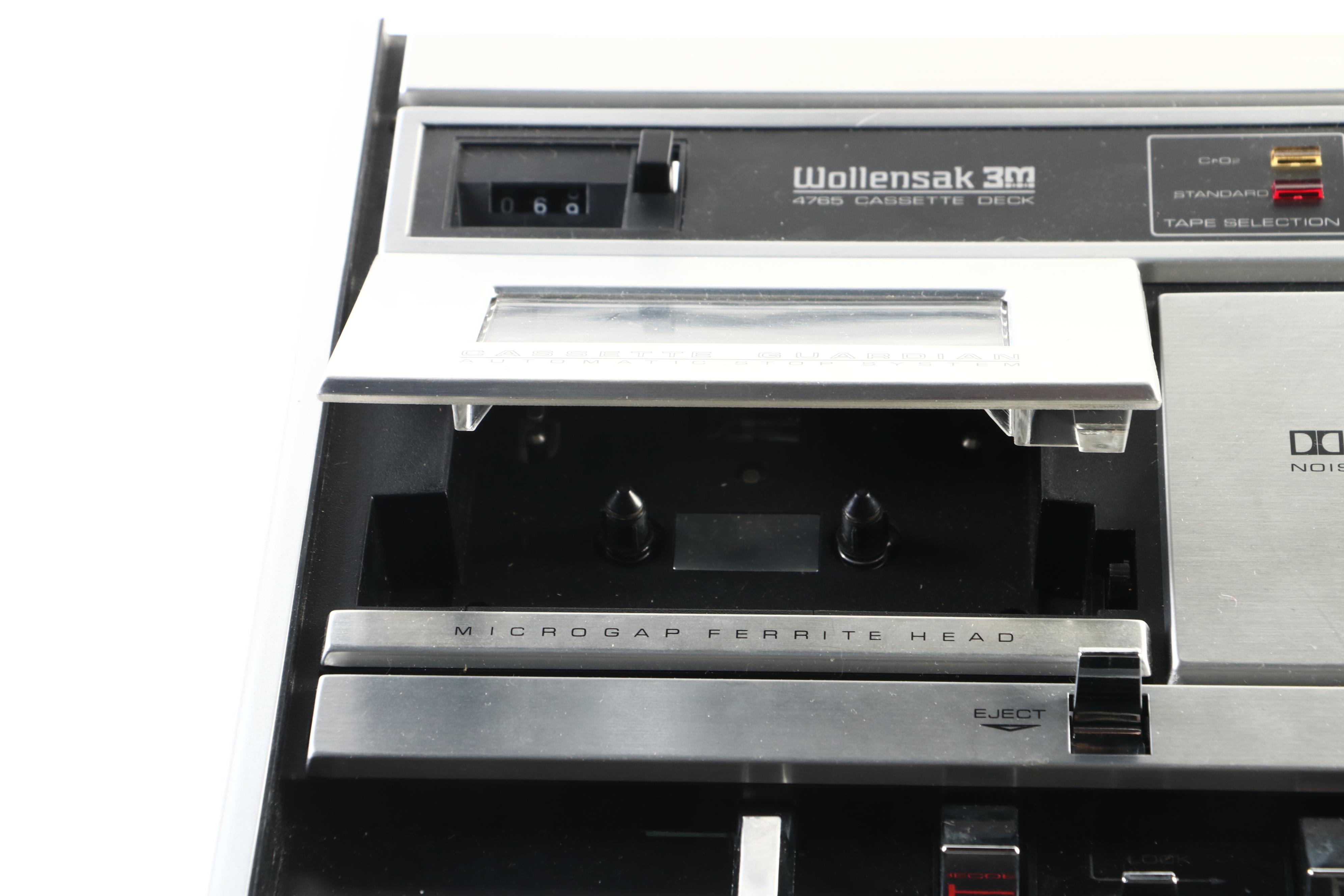 Wollensak 3M 4765 Cassette Deck, 1973