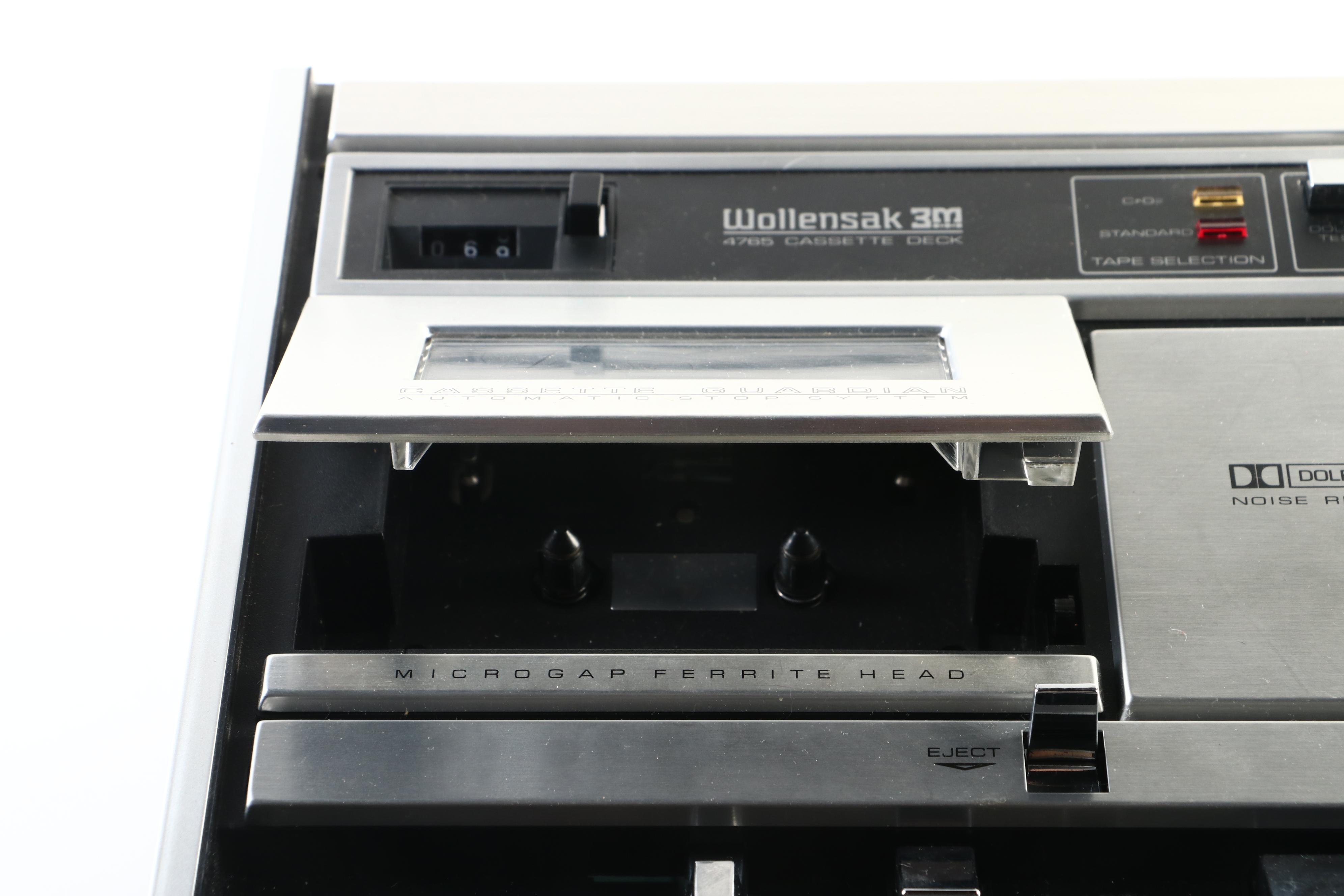 Wollensak 3M 4765 Cassette Deck, 1973