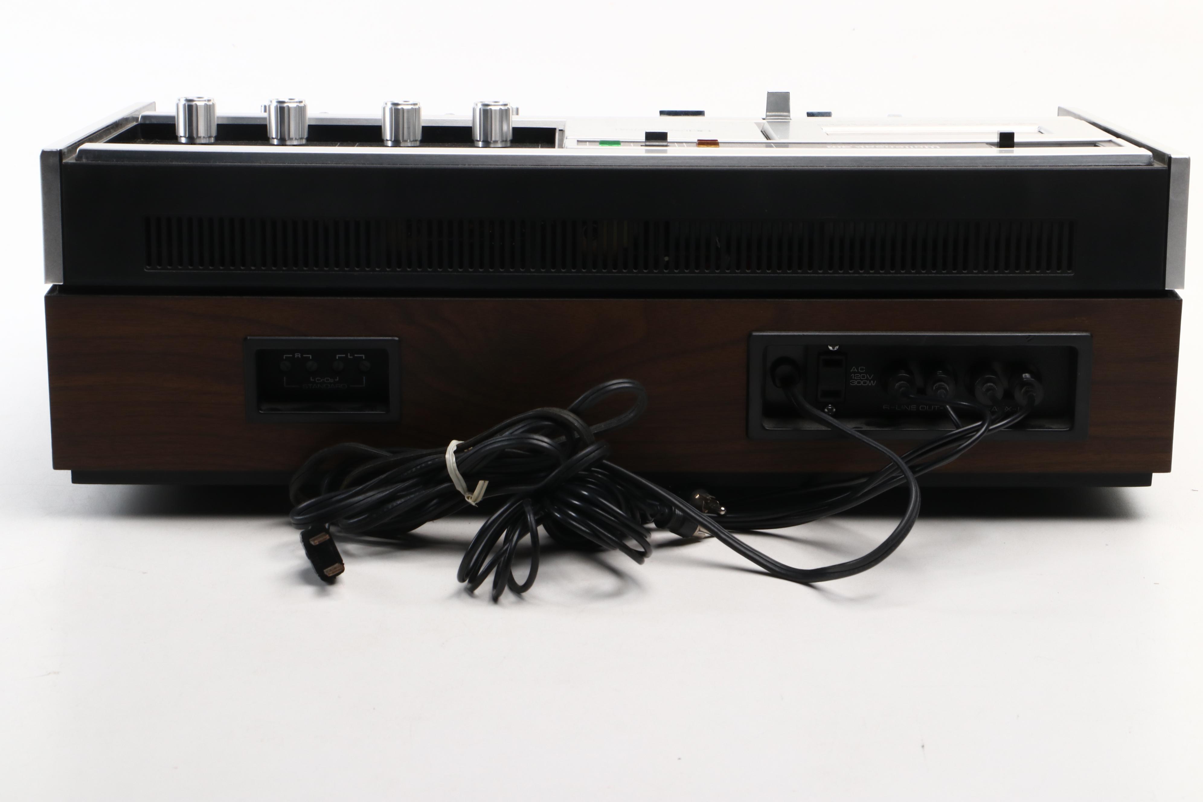 Wollensak 3M 4765 Cassette Deck, 1973