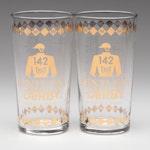 24K Gold Limited Edition 142 Kentucky Derby Glasses, 2016