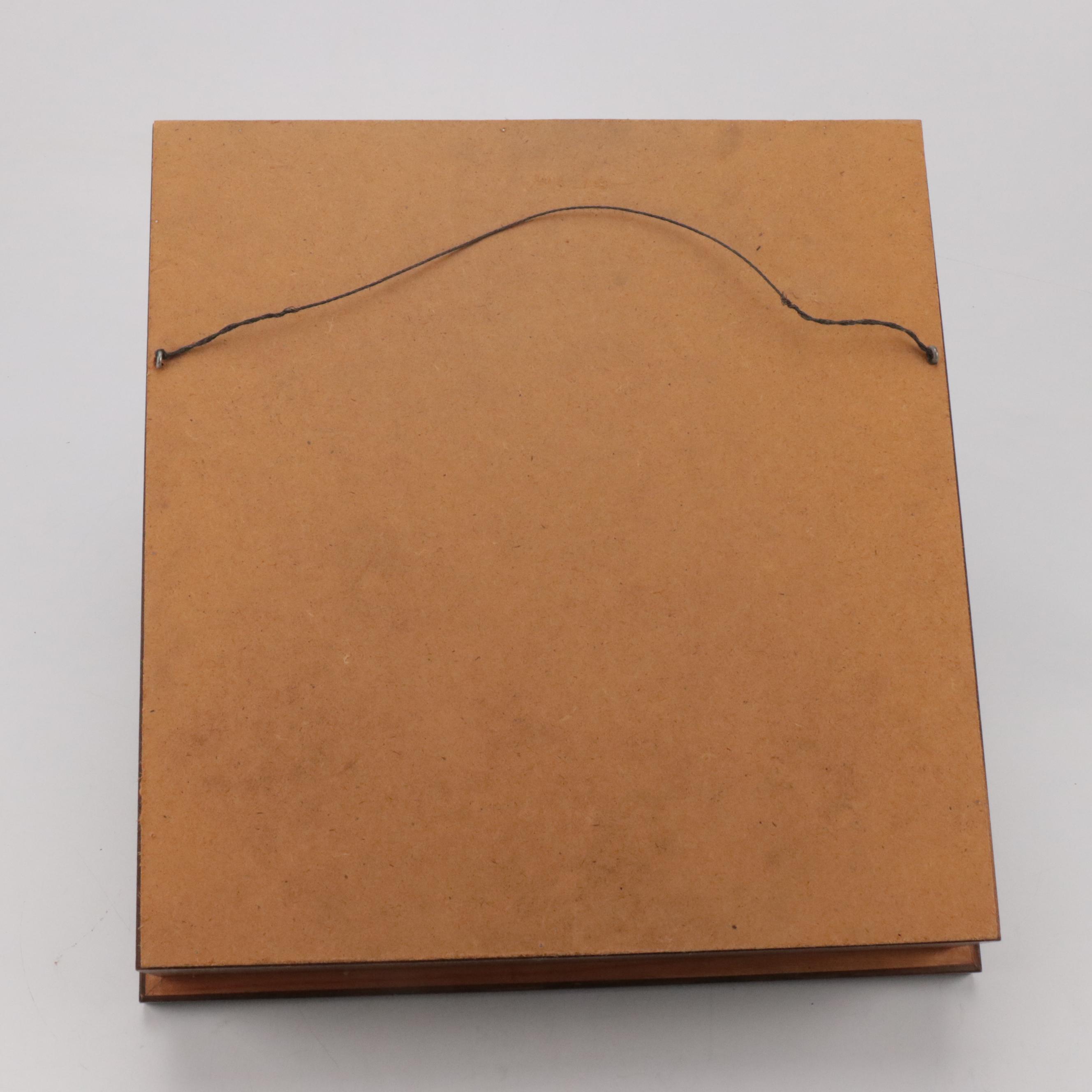 Silks Unlimited Man O' War/War Admiral Racing Silks Replica in Shadow Box