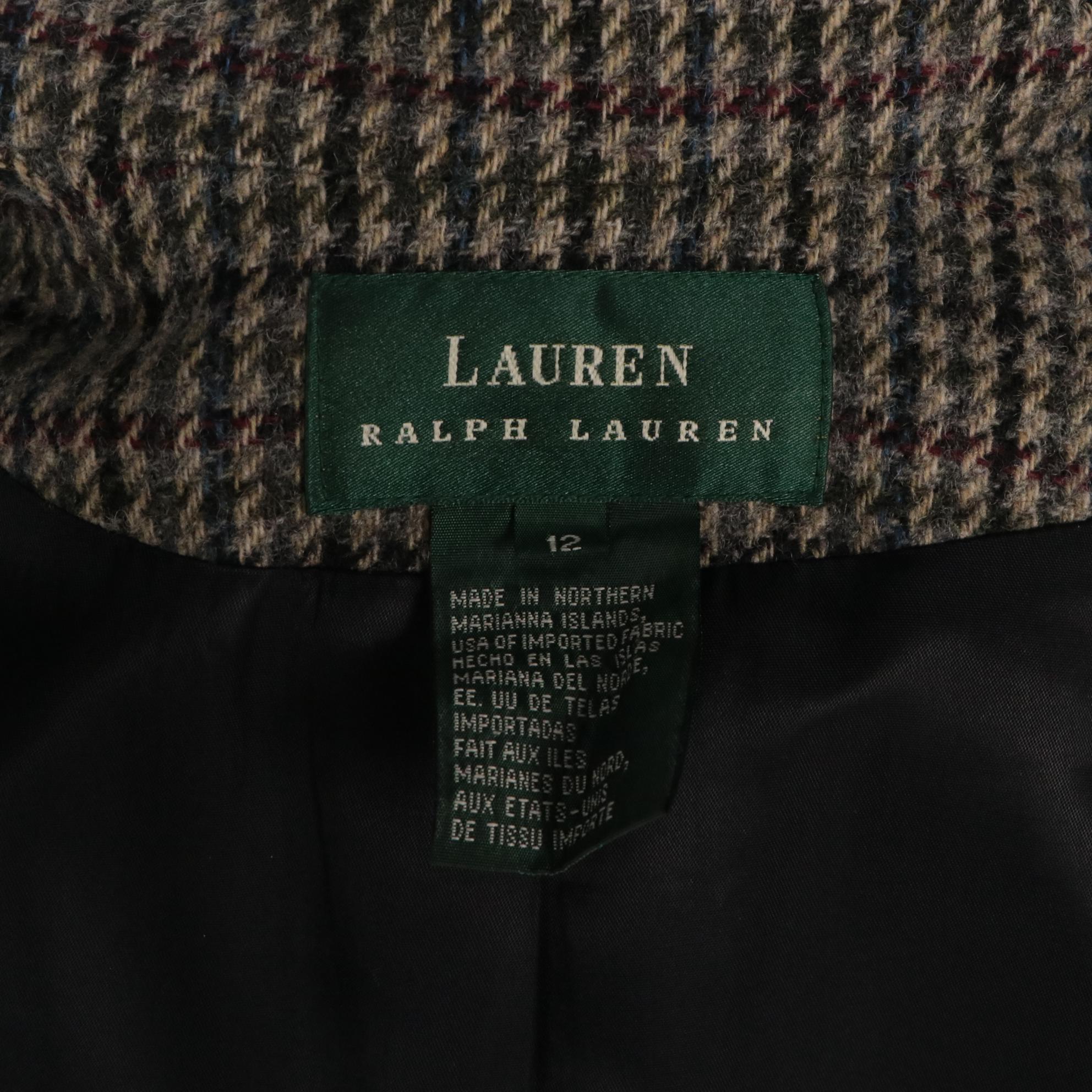 Lauren Ralph Lauren Tweed Wool Blazers