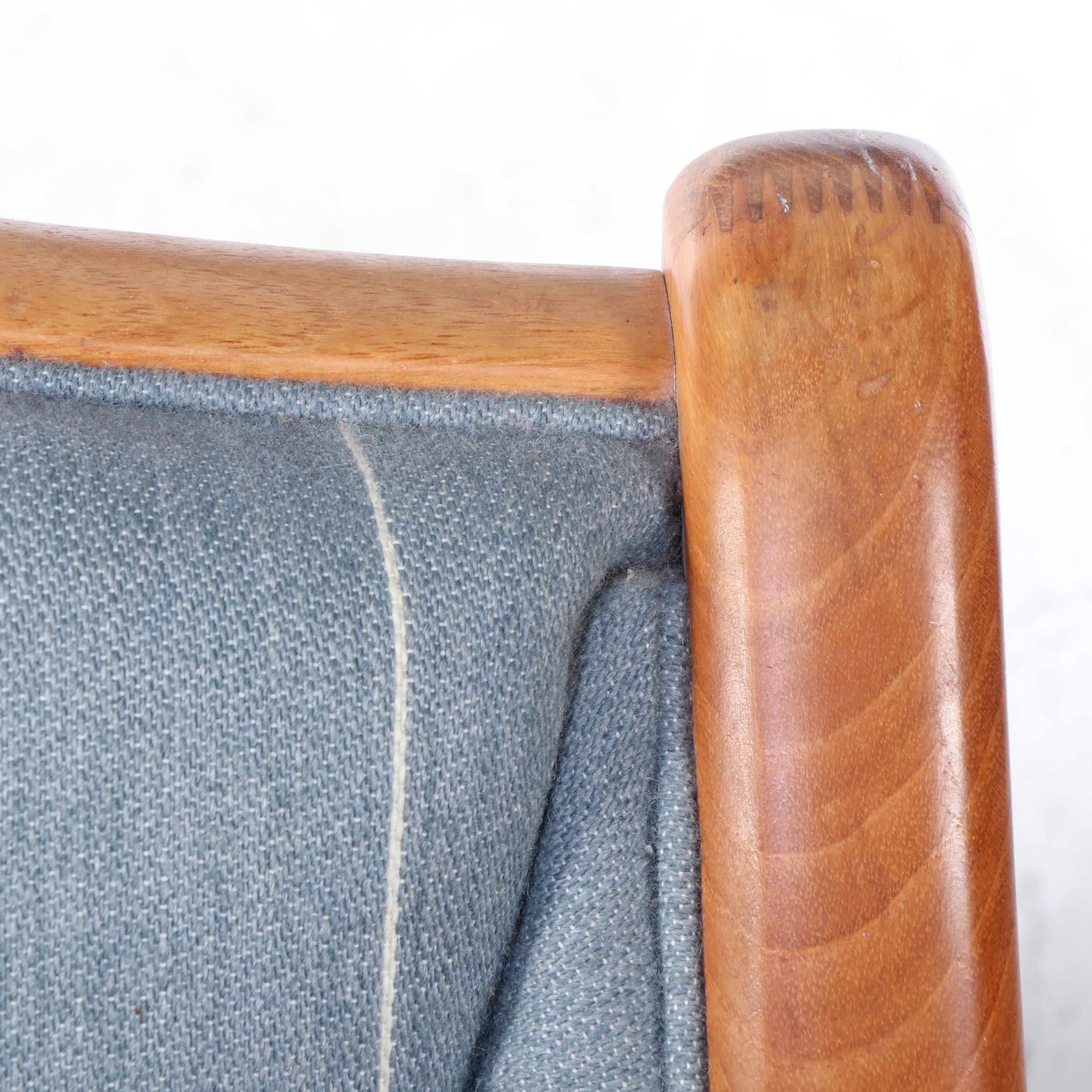 Form 75 Danish Upholstered Hardwood Frame Sofa