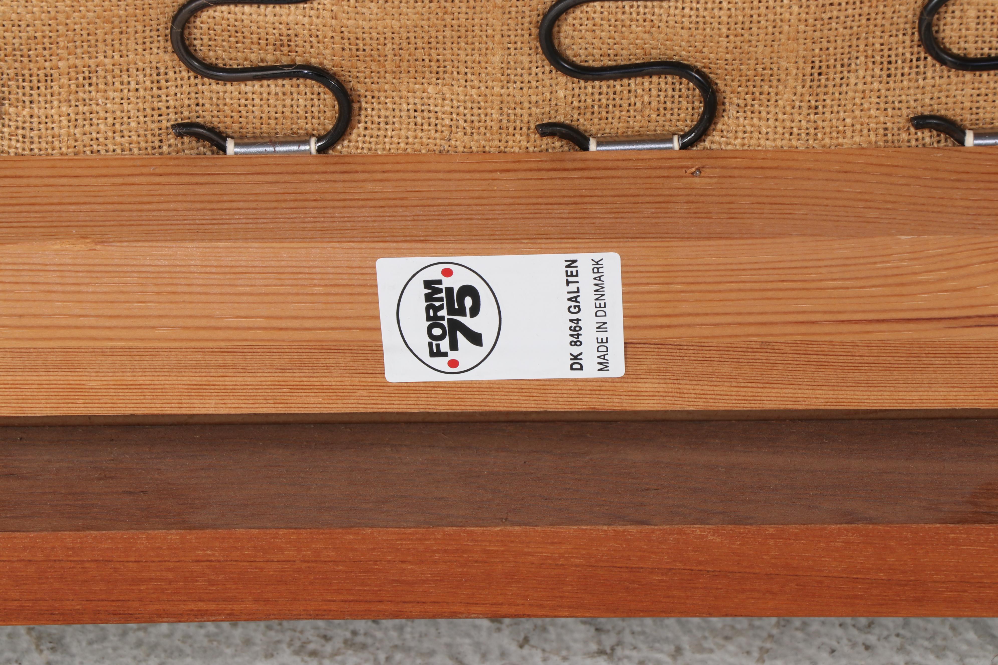 Form 75 Danish Upholstered Hardwood Frame Sofa