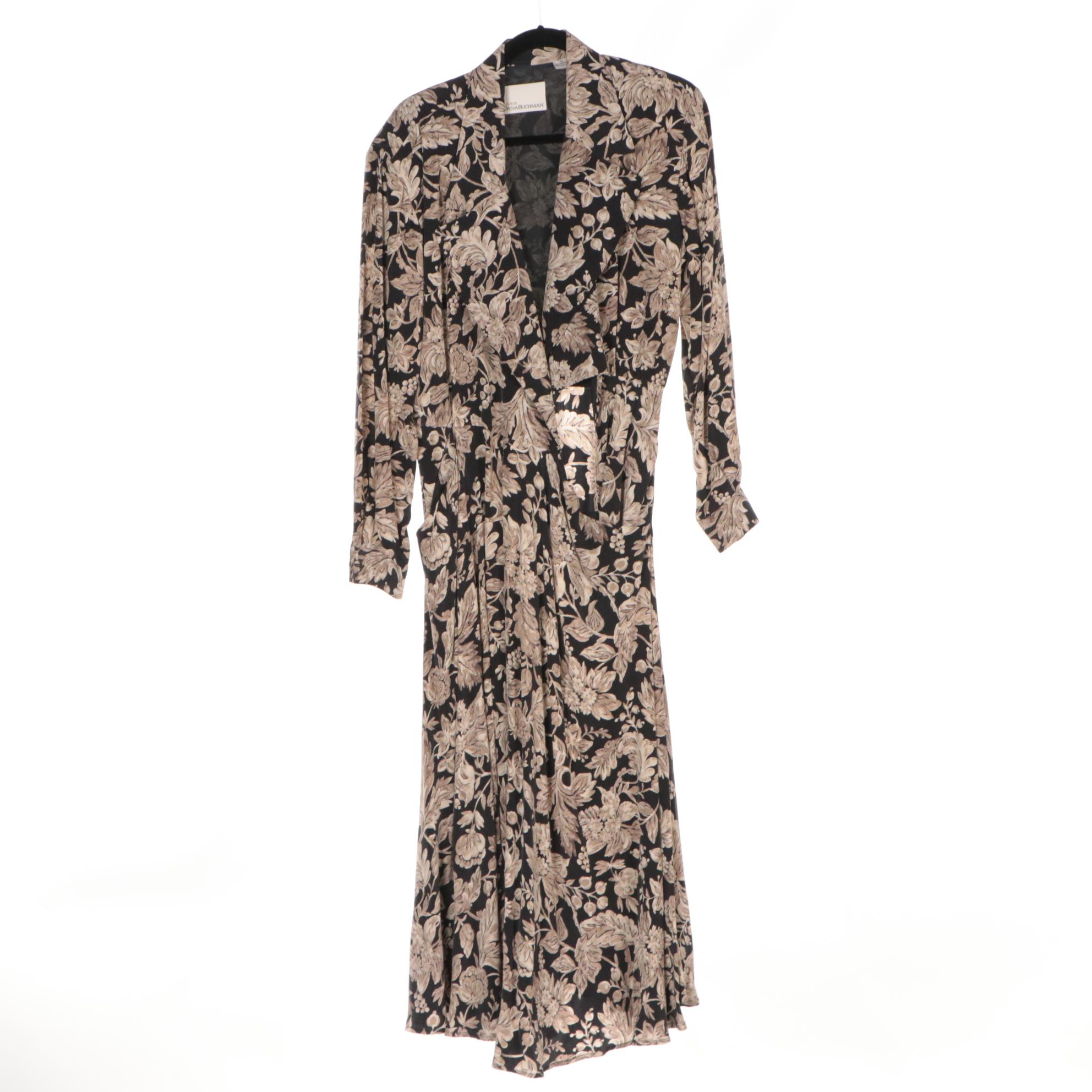 Dana Buchman Silk and Silk/Linen Blend Dresses with Pegasus Sleeveless Dress