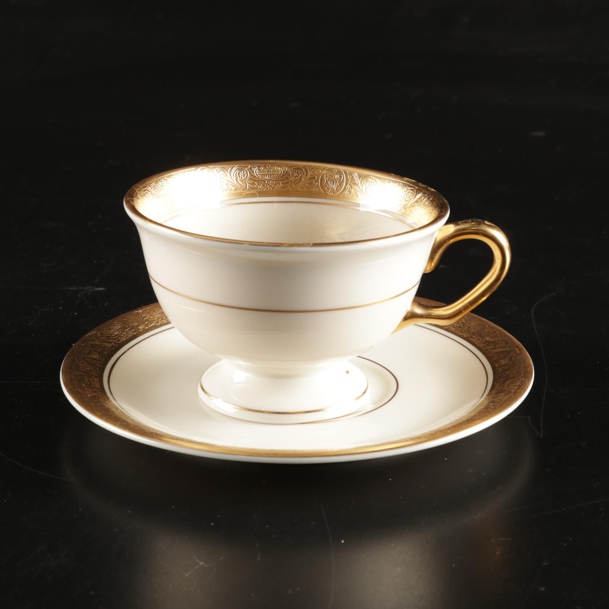 Pickard "Athenian" Gold Encrusted Dinnerware, "Rose & Daisy" Coffee Pot, & More