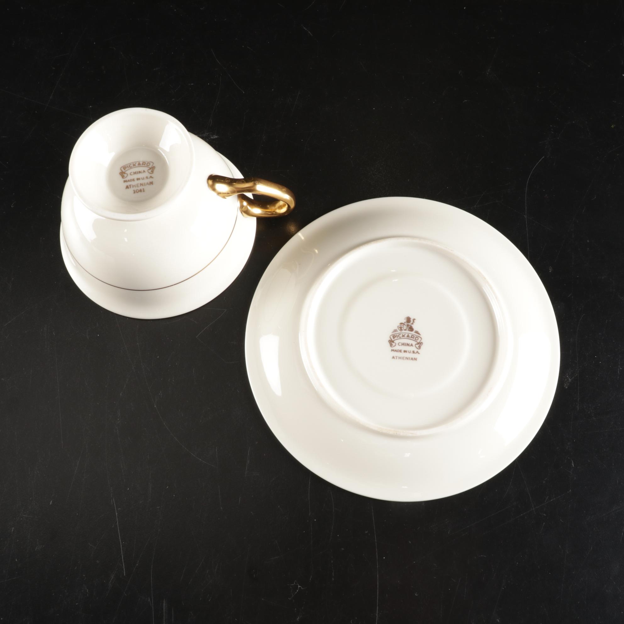 Pickard "Athenian" Gold Encrusted Dinnerware, "Rose & Daisy" Coffee Pot, & More