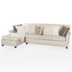 Crate & Barrel 2-Section Sofa, 21st Century