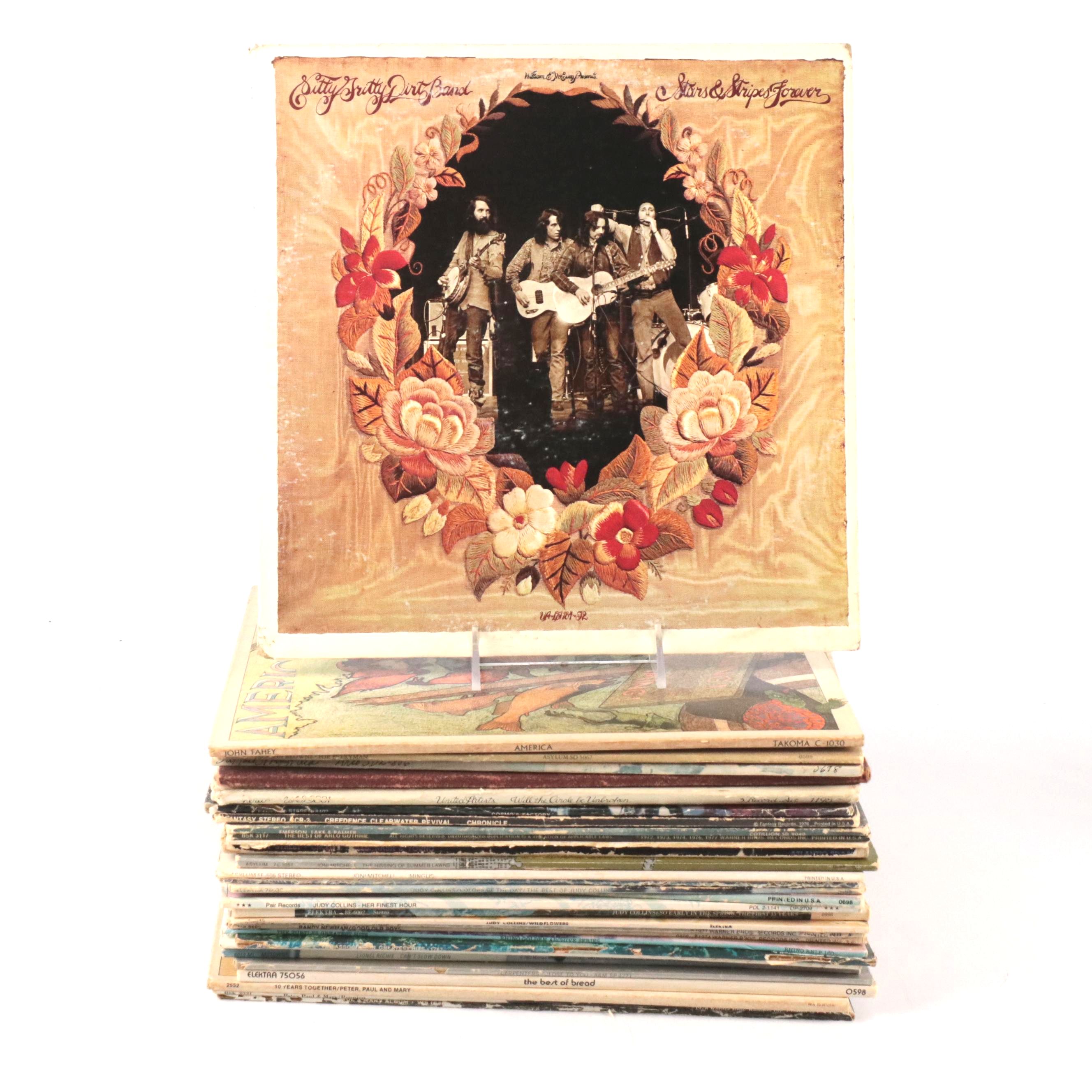 Jackson Browne, Carpenters, Joni Mitchell and More Vinyl Record Albums