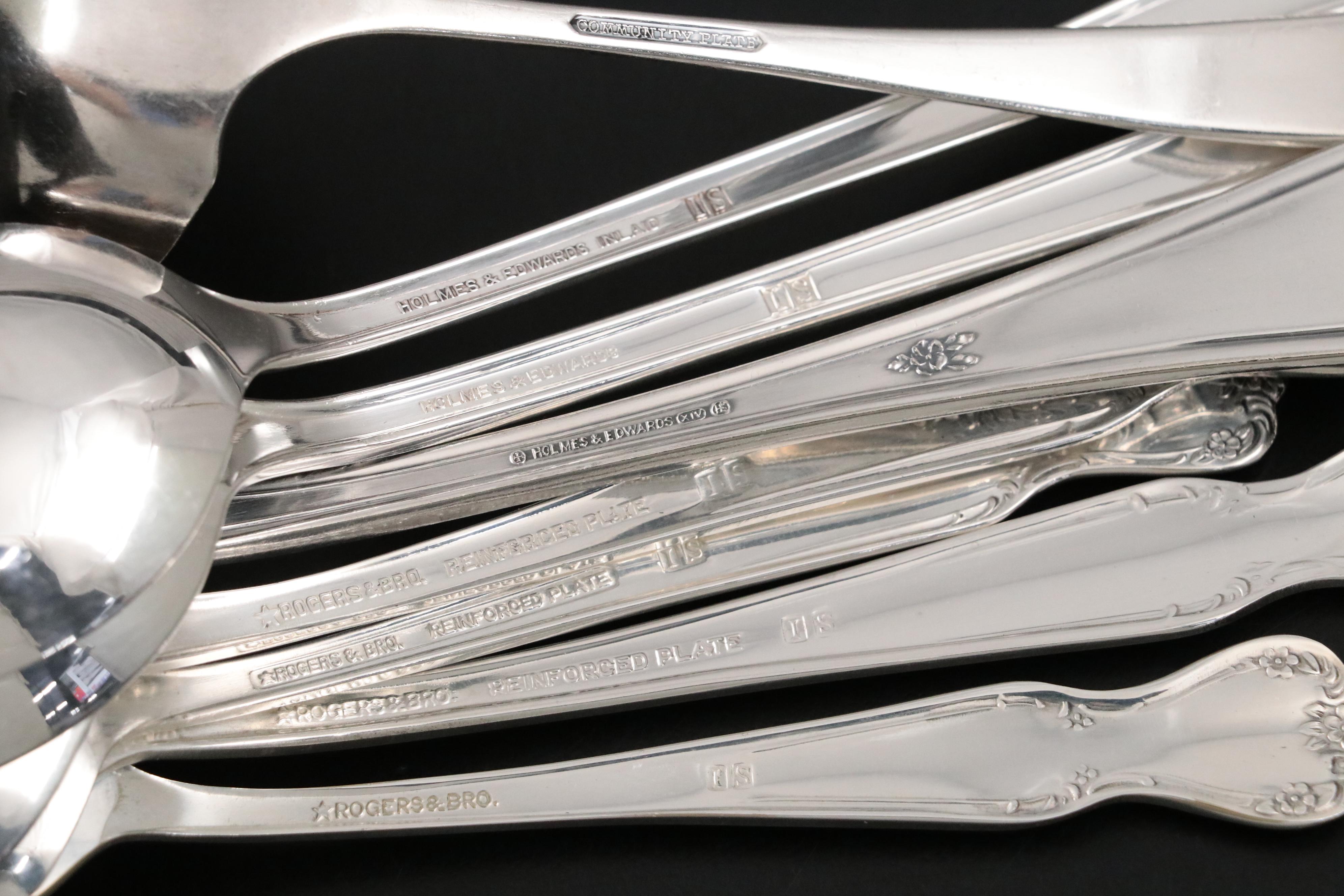 Oneida Heirloom "Damask Rose" Sterling Silver Flatware