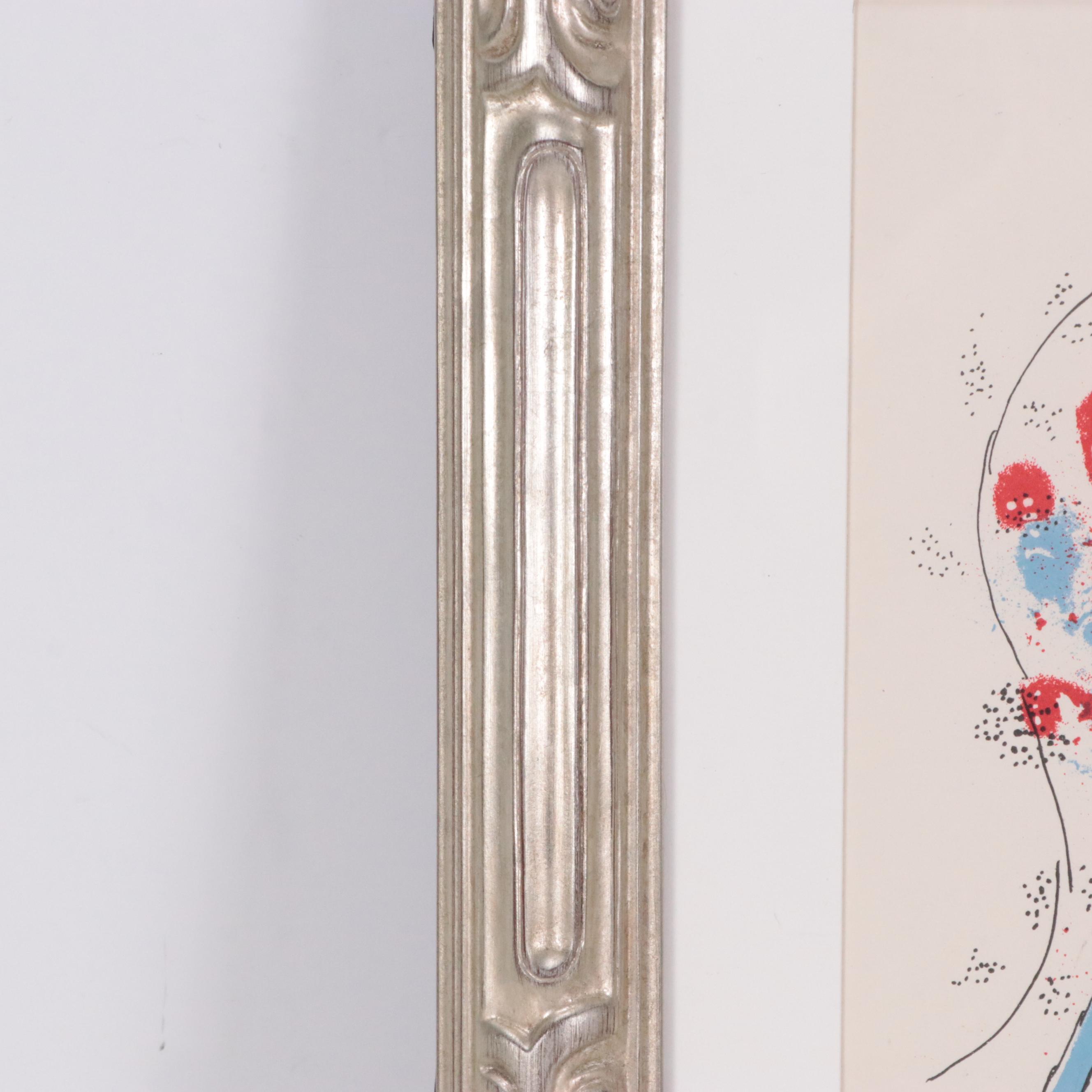 Marc Chagall Lithograph "L'echelle," 1957