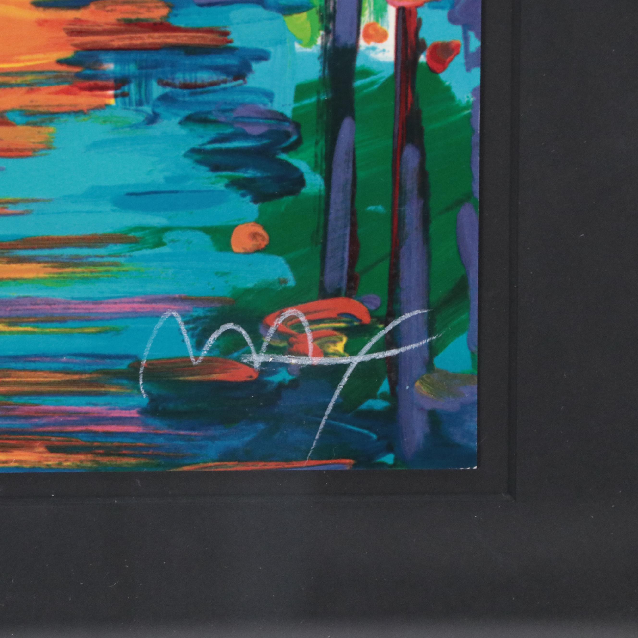 Peter Max Serigraph "Better World"