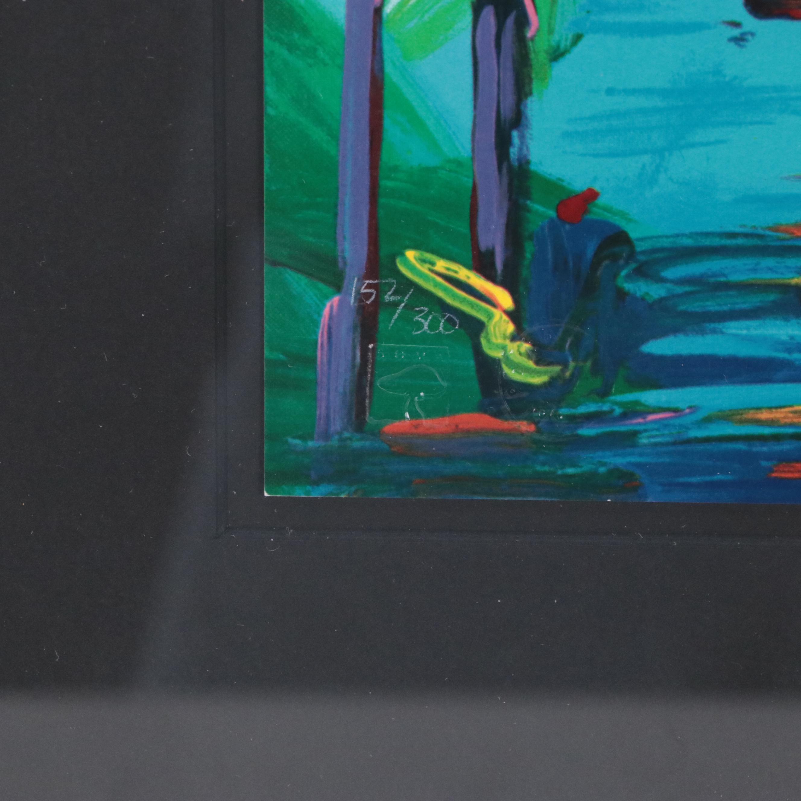 Peter Max Serigraph "Better World"