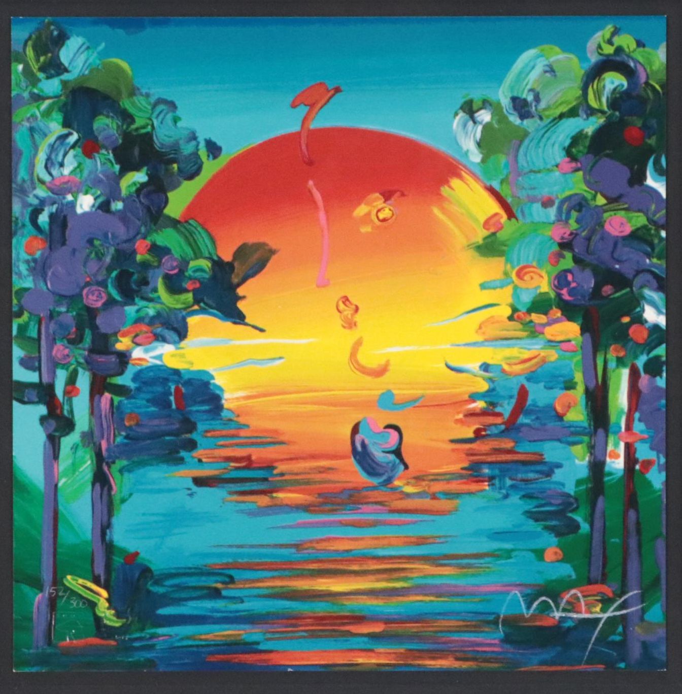 Peter Max Serigraph "Better World"