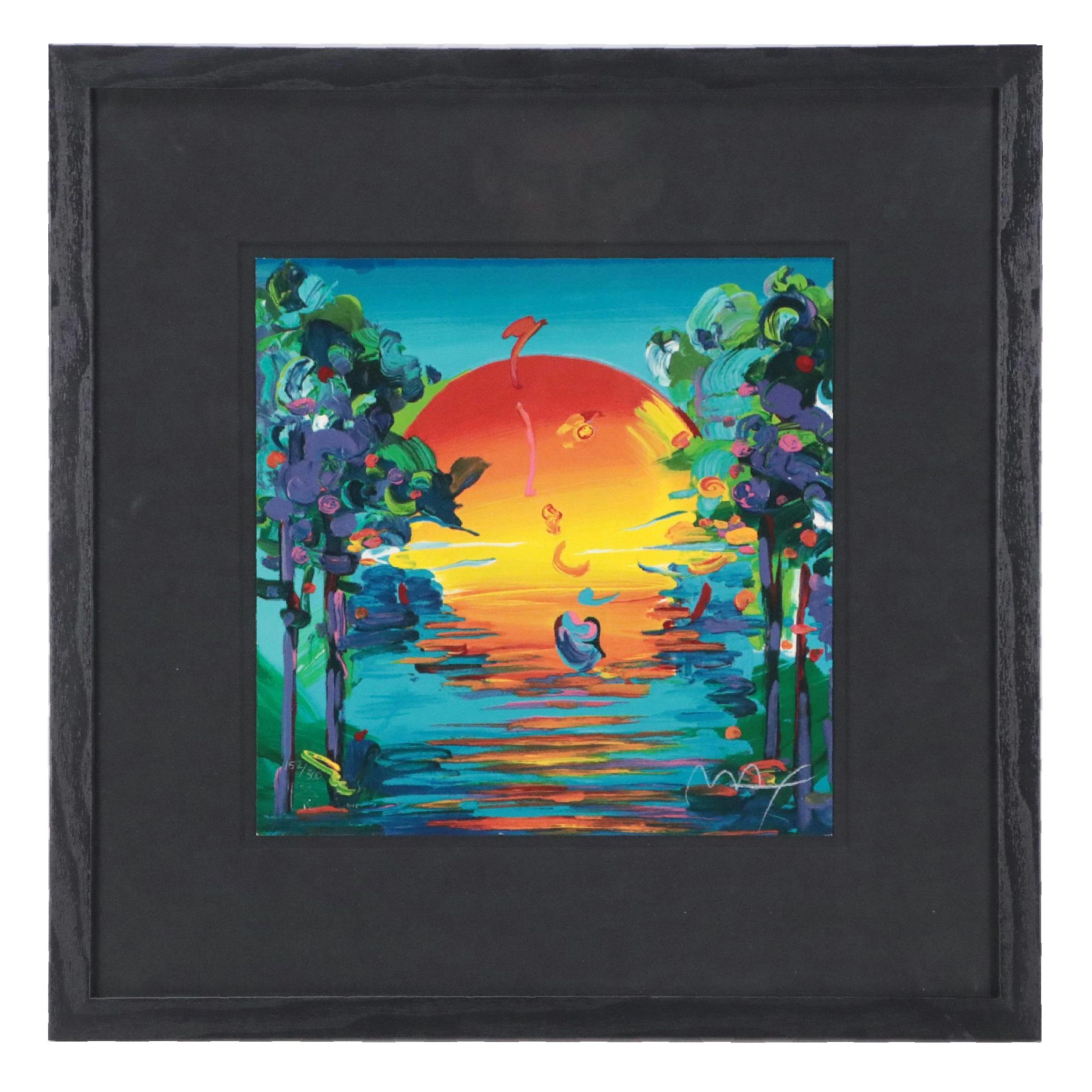 Peter Max Serigraph "Better World"