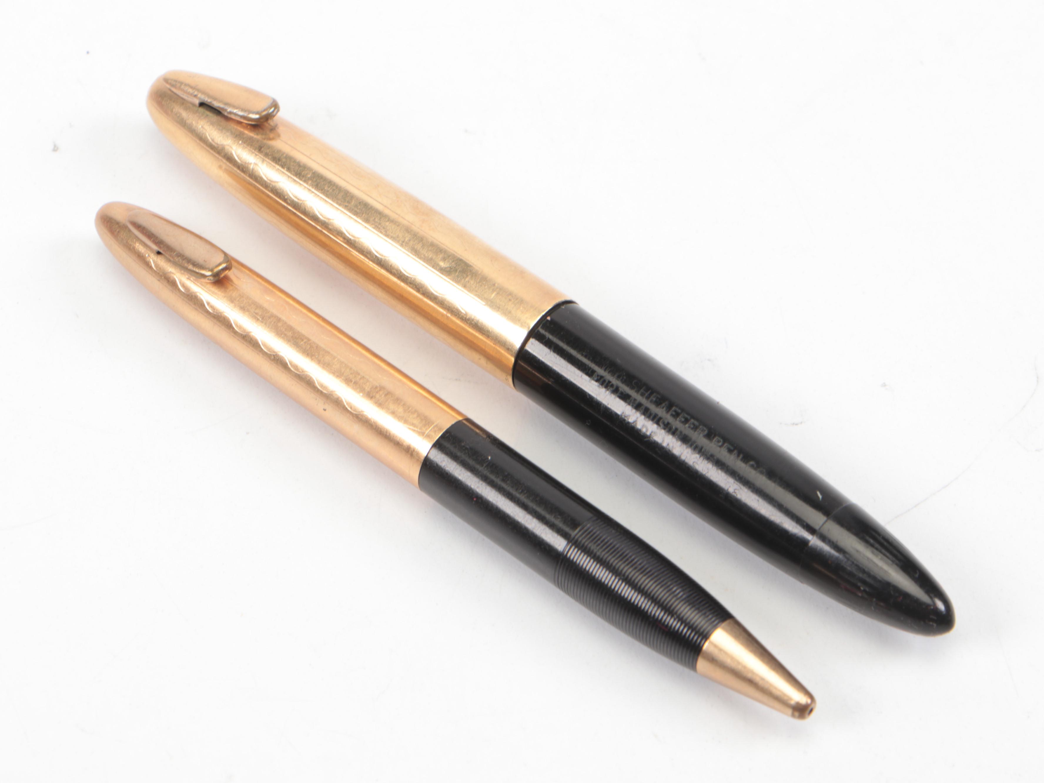 Sheaffer "Tuckaway" with Other Fountain Pen and Pencil Set, Mid-20th Century