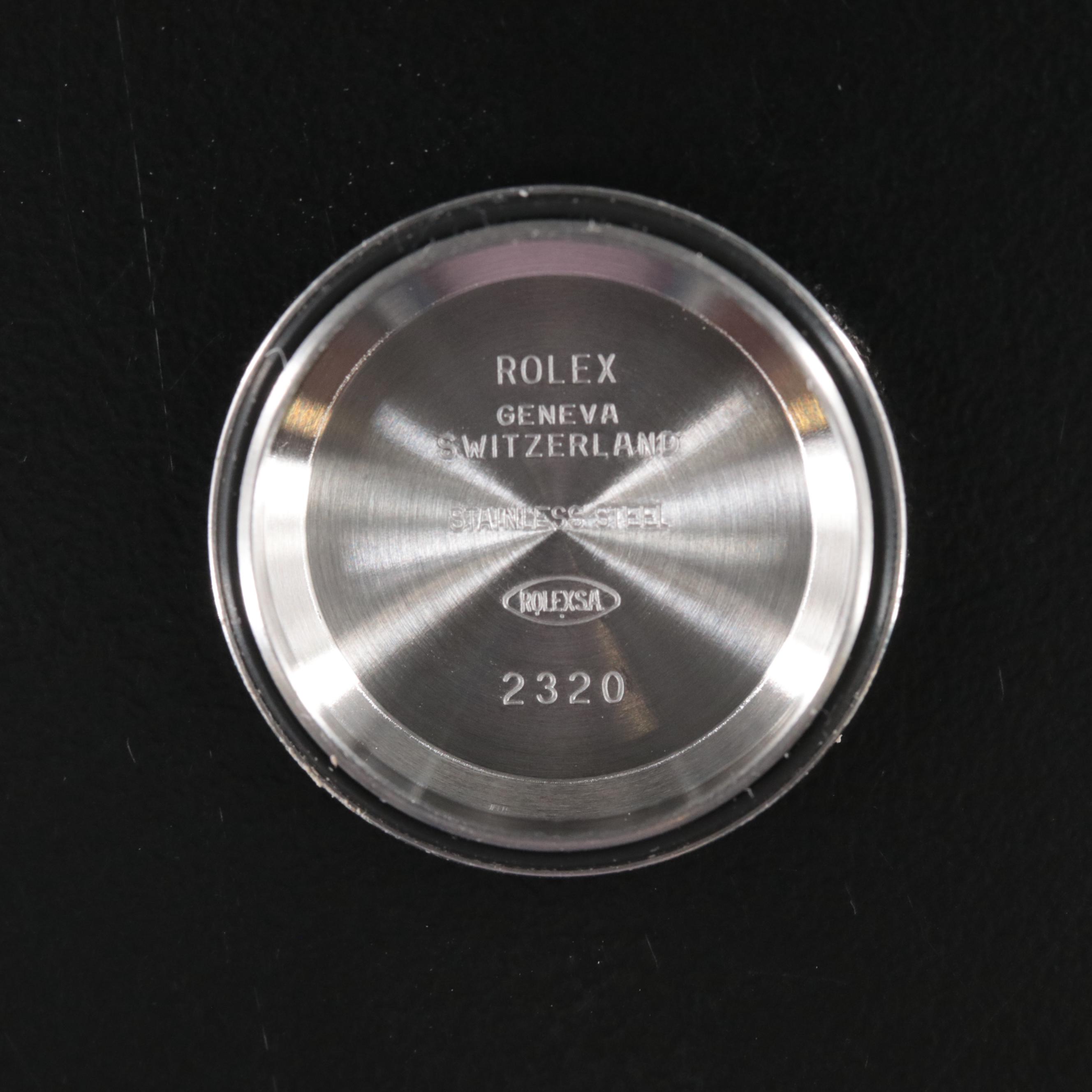 2007 Rolex Oyster Perpetual Salmon Dial Stainless Steel Watch