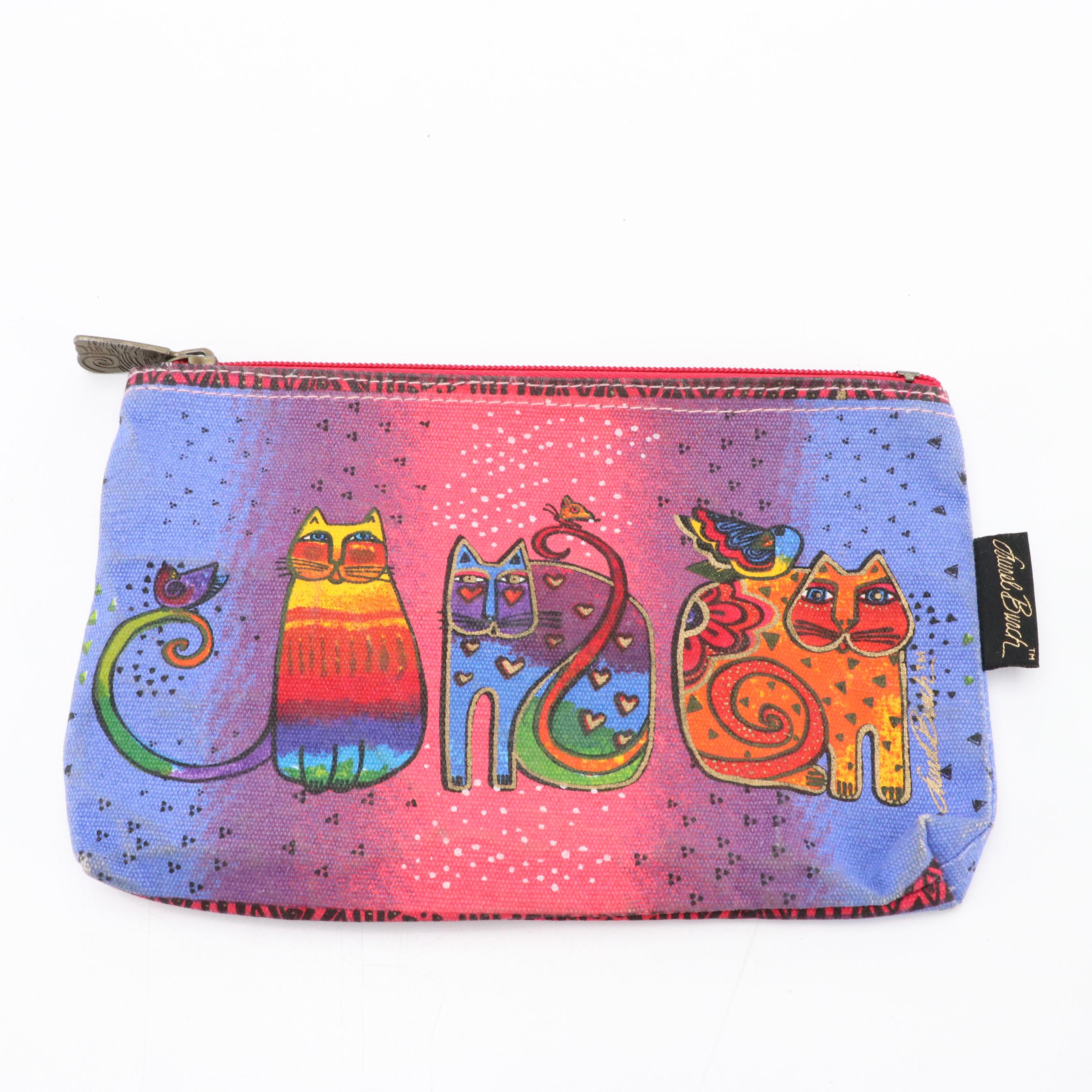 Beaded USA Flag, Handmade Macrame Crossbody Bags, and Laurel Burch Zip Cat Pouch