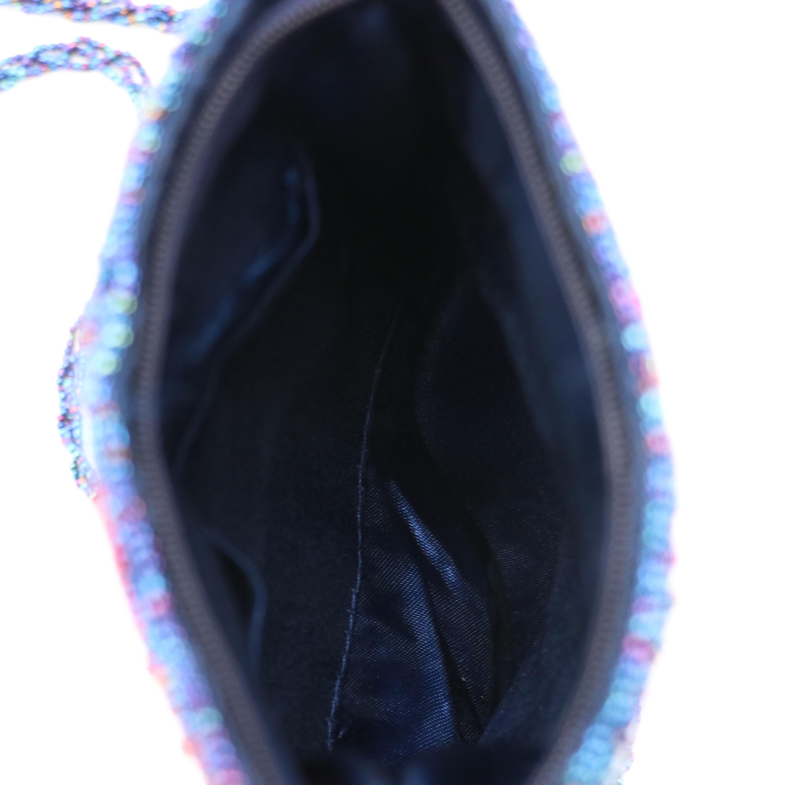 Beaded USA Flag, Handmade Macrame Crossbody Bags, and Laurel Burch Zip Cat Pouch