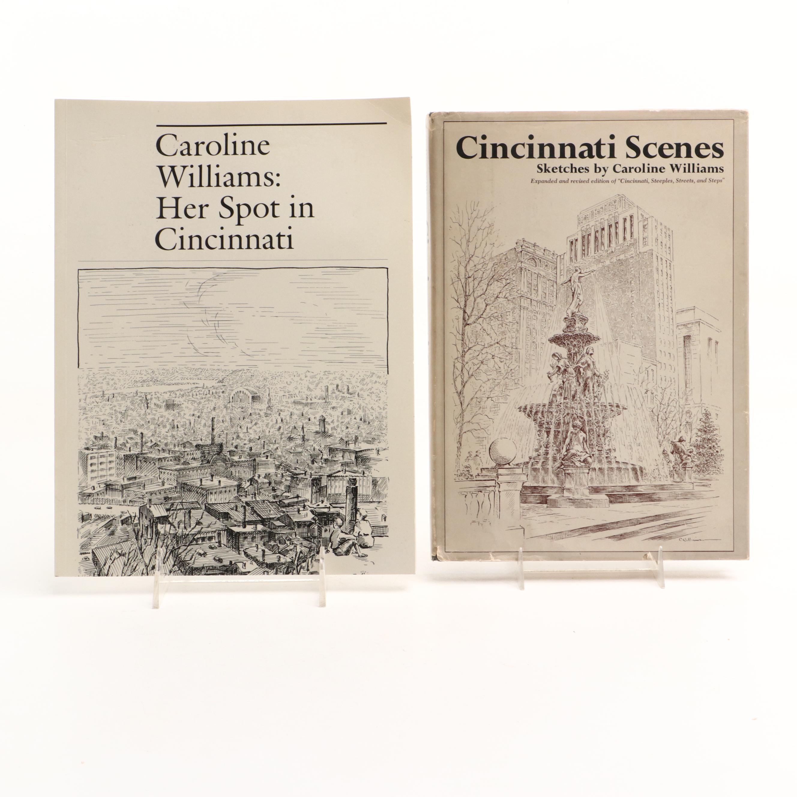 Wedgwood Caroline Williams Plates with Other Views of Cincinnati Decor