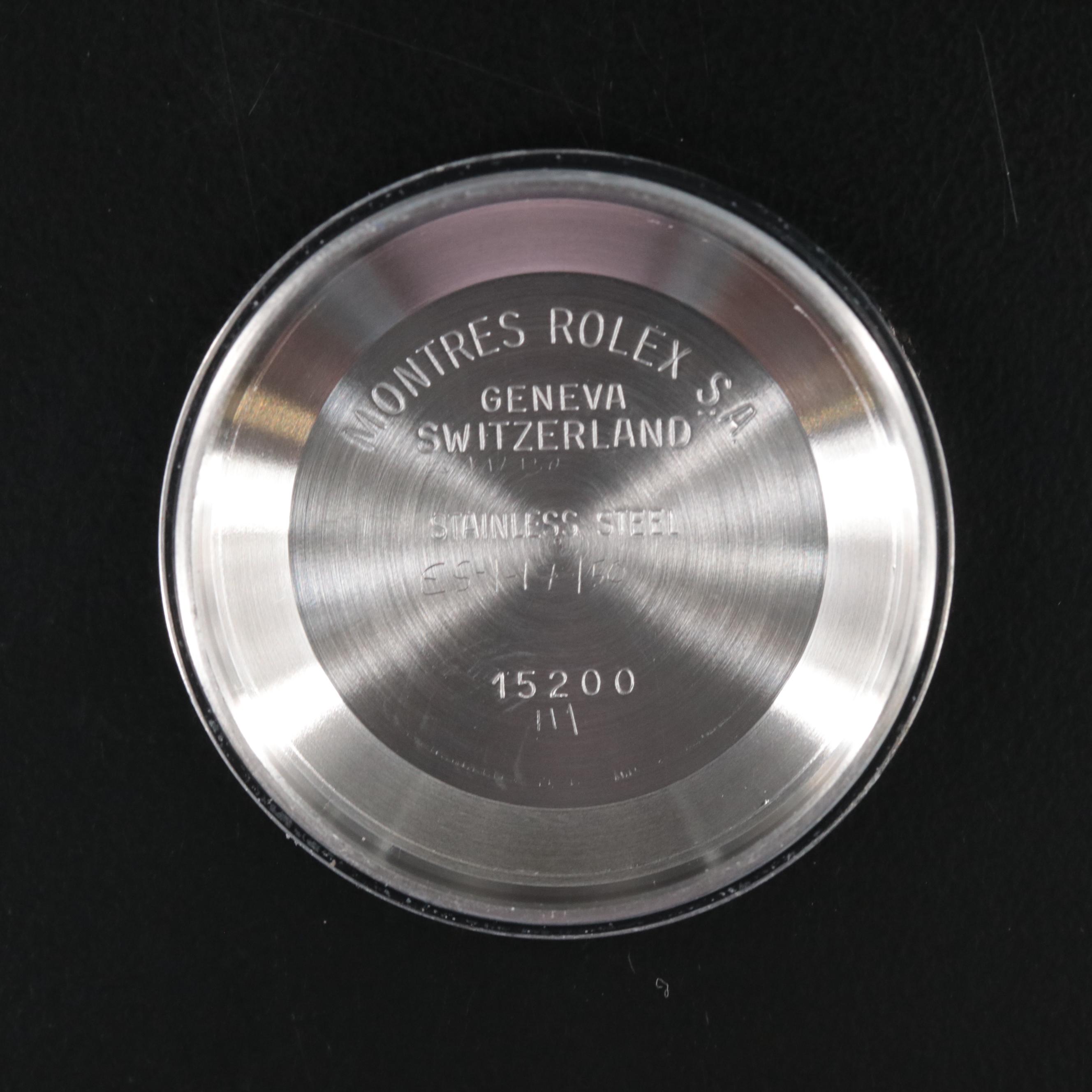 1991 Rolex Oyster Perpetual Date Stainless Steel Watch