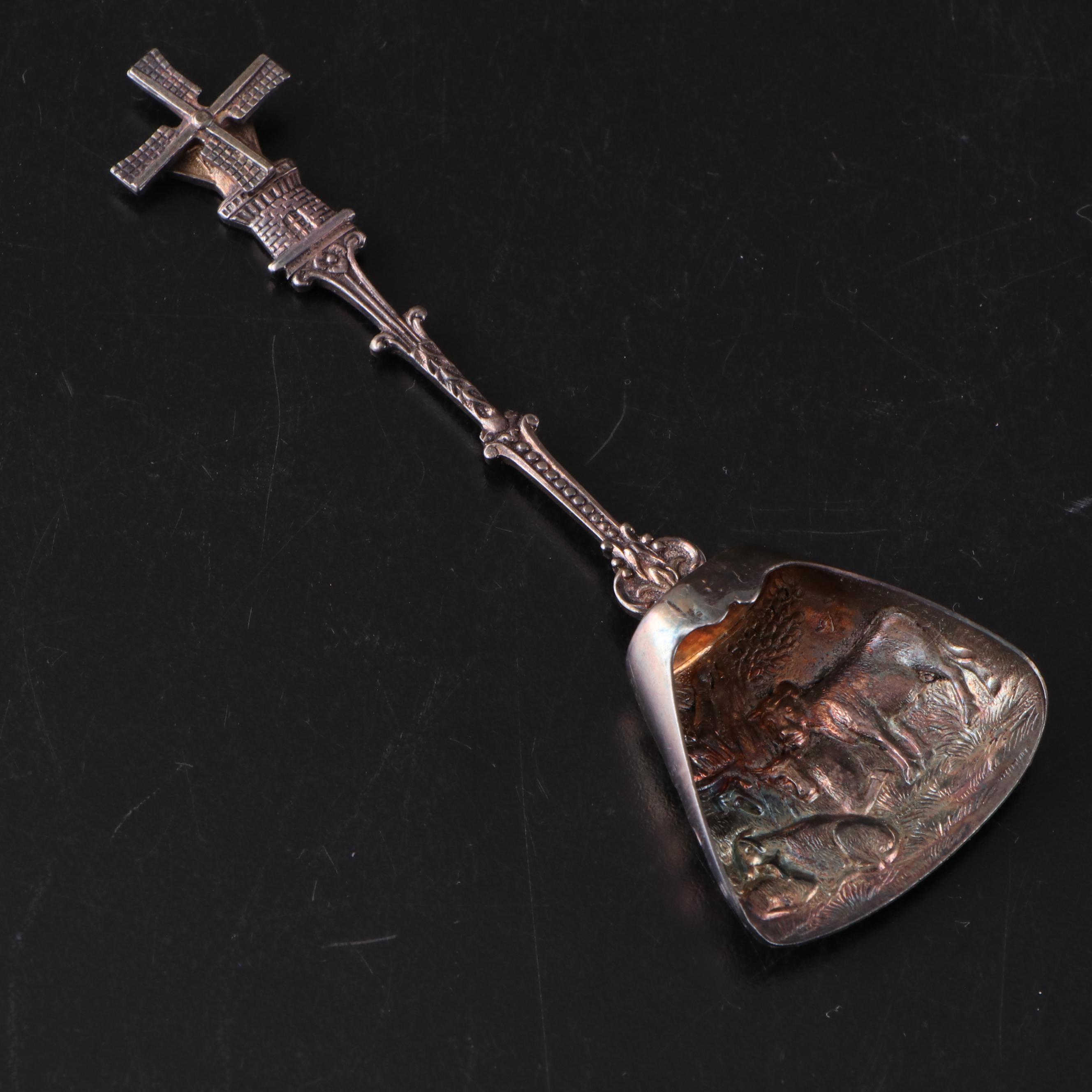 Forbes Silver Co. Reproduction Silver Plate Pierced Tray with Other Silver Plate