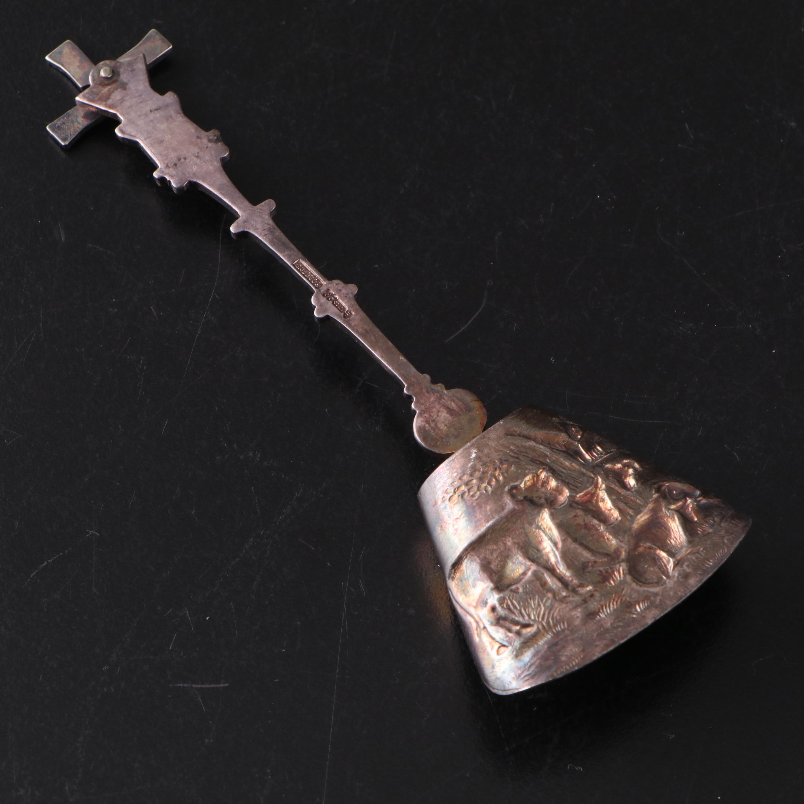 Forbes Silver Co. Reproduction Silver Plate Pierced Tray with Other Silver Plate