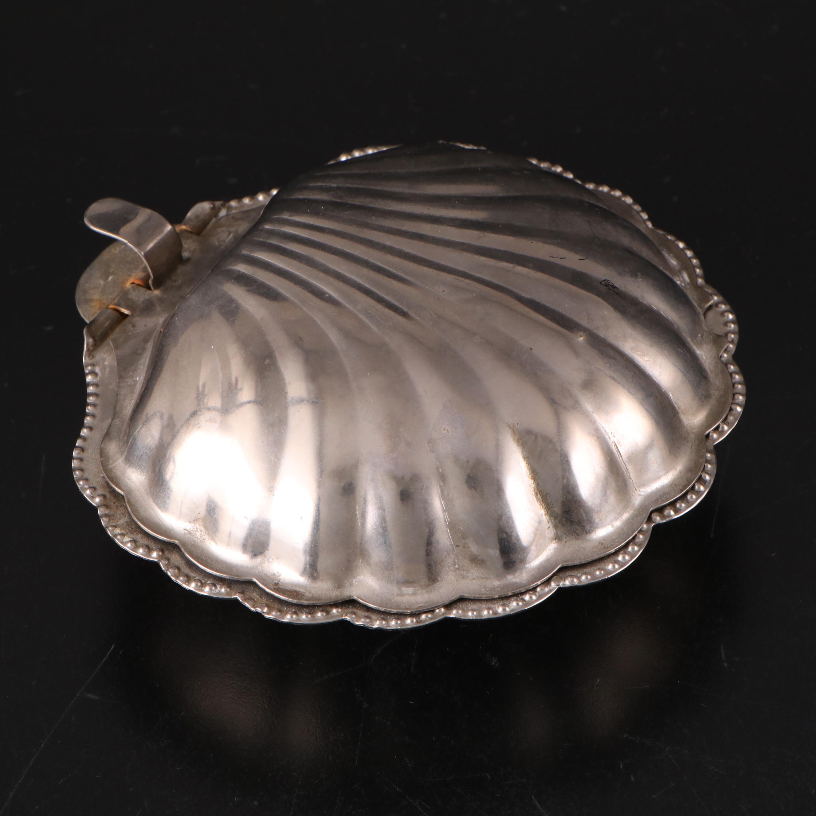 Forbes Silver Co. Reproduction Silver Plate Pierced Tray with Other Silver Plate