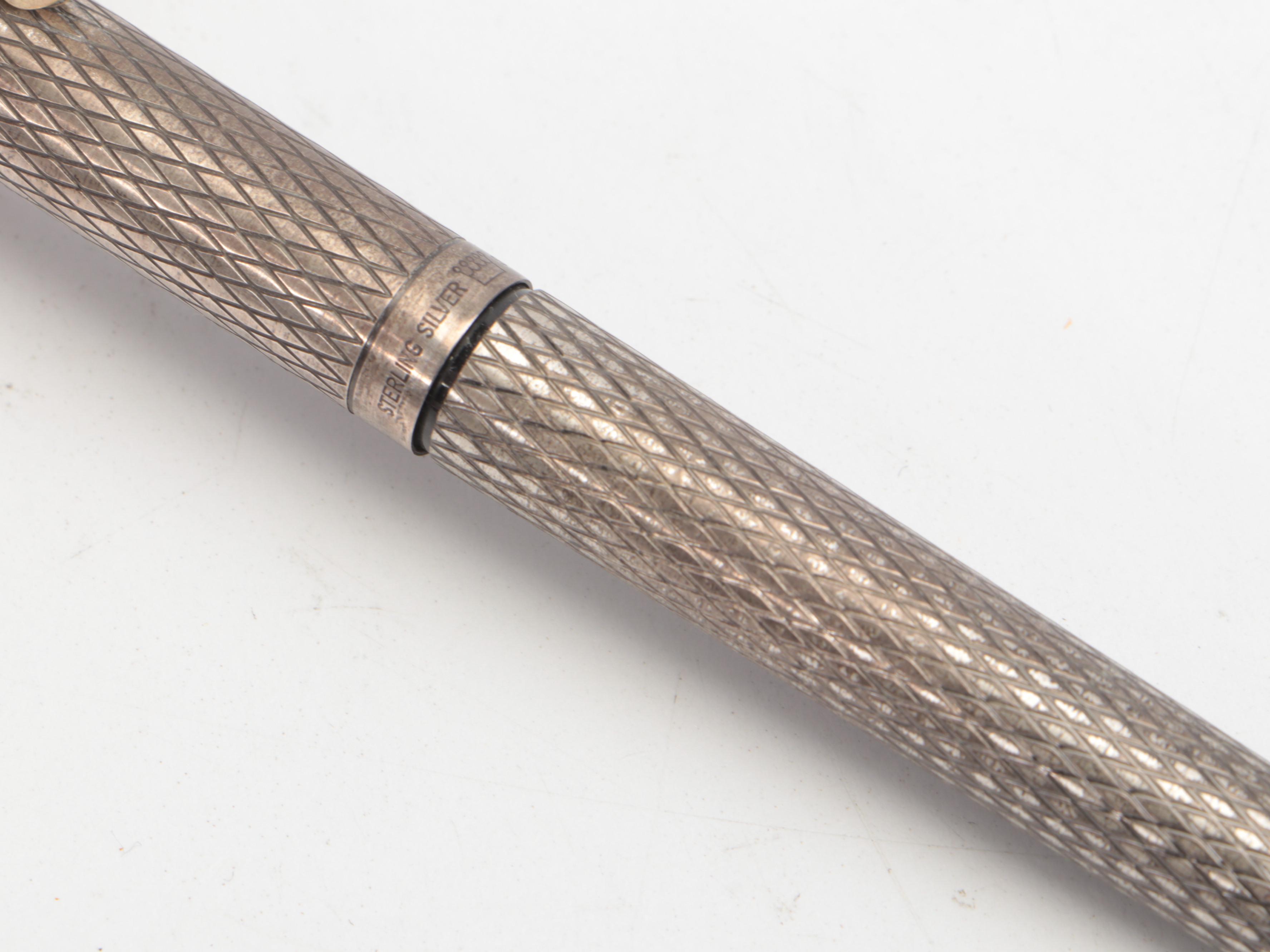 Parker, Waterman, Sheaffer, Hoover De Luxe with Other Pens and Pencils