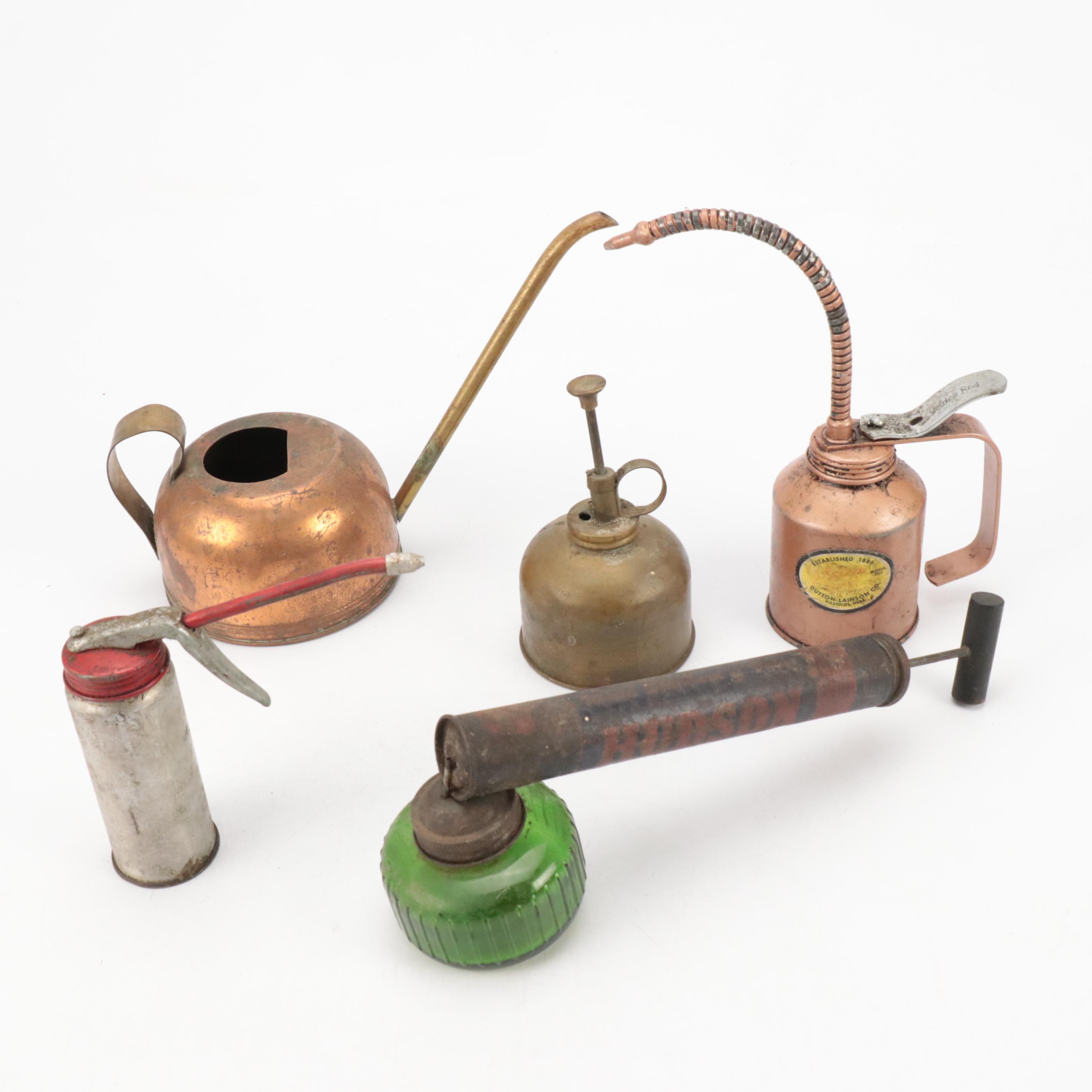 Todd Company "Protectograph" Check Writer with Oil Cans, Photograph and More