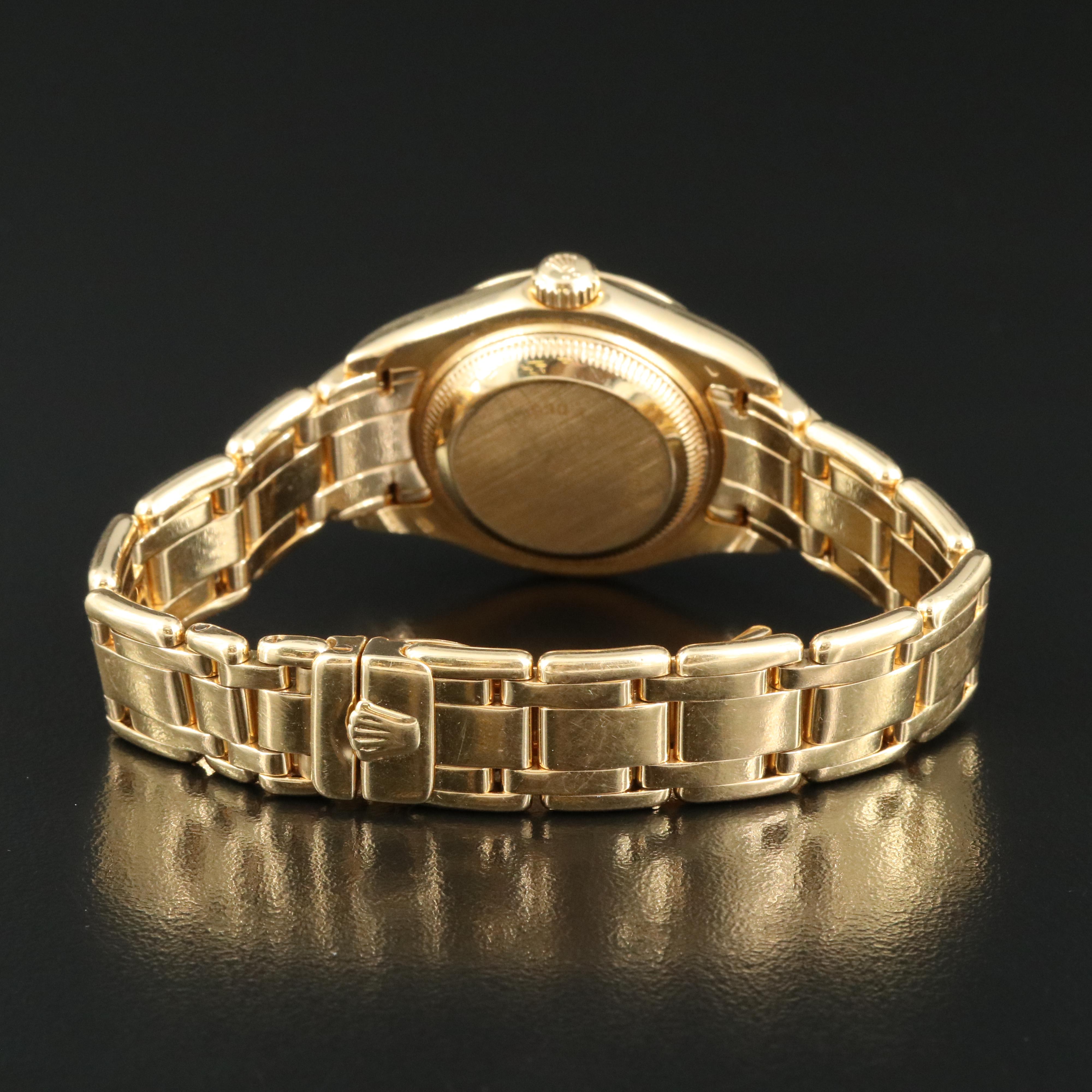 1991 Rolex Datejust Mother-of-Pearl, Factory Diamond Dial and Bezel Watch