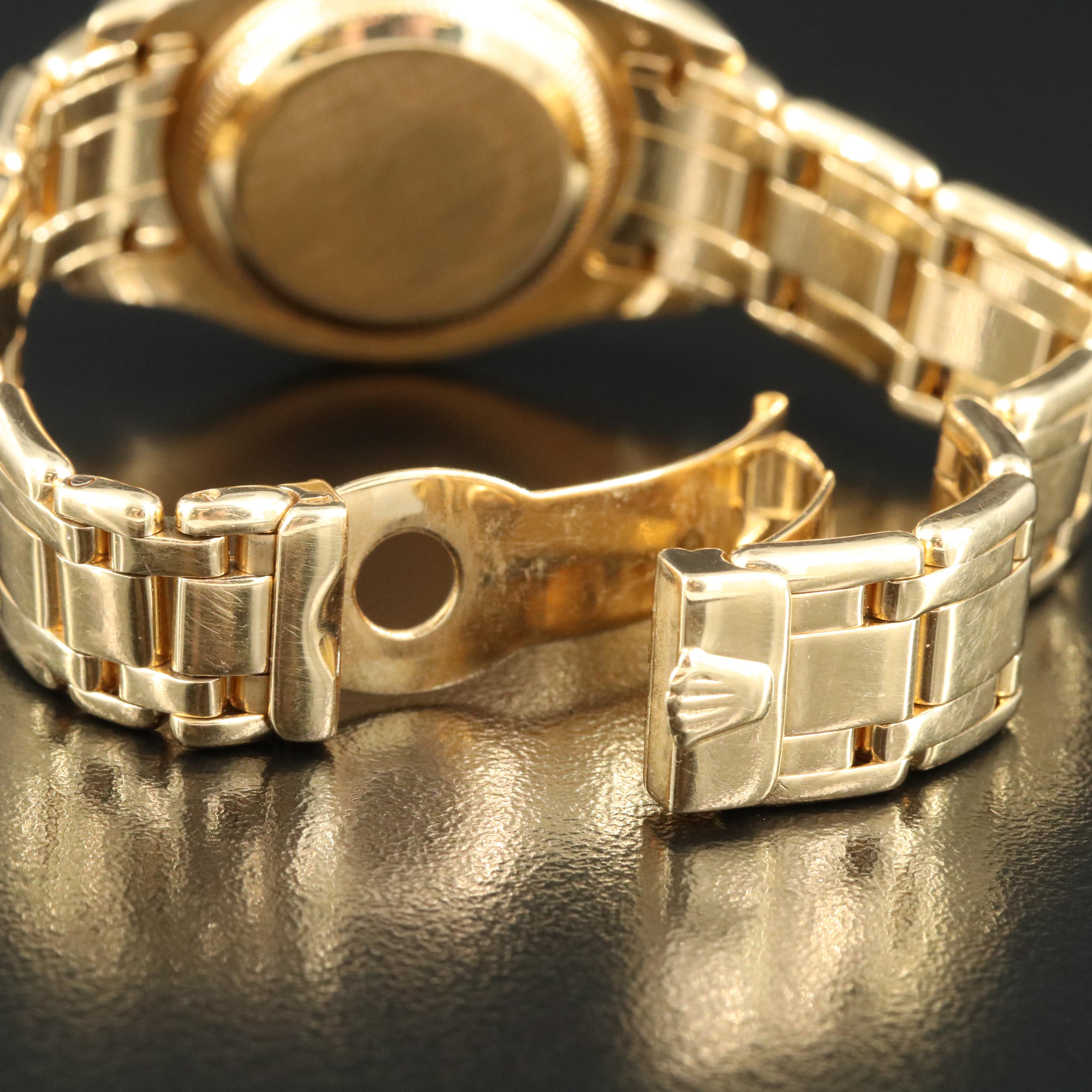 1991 Rolex Datejust Mother-of-Pearl, Factory Diamond Dial and Bezel Watch