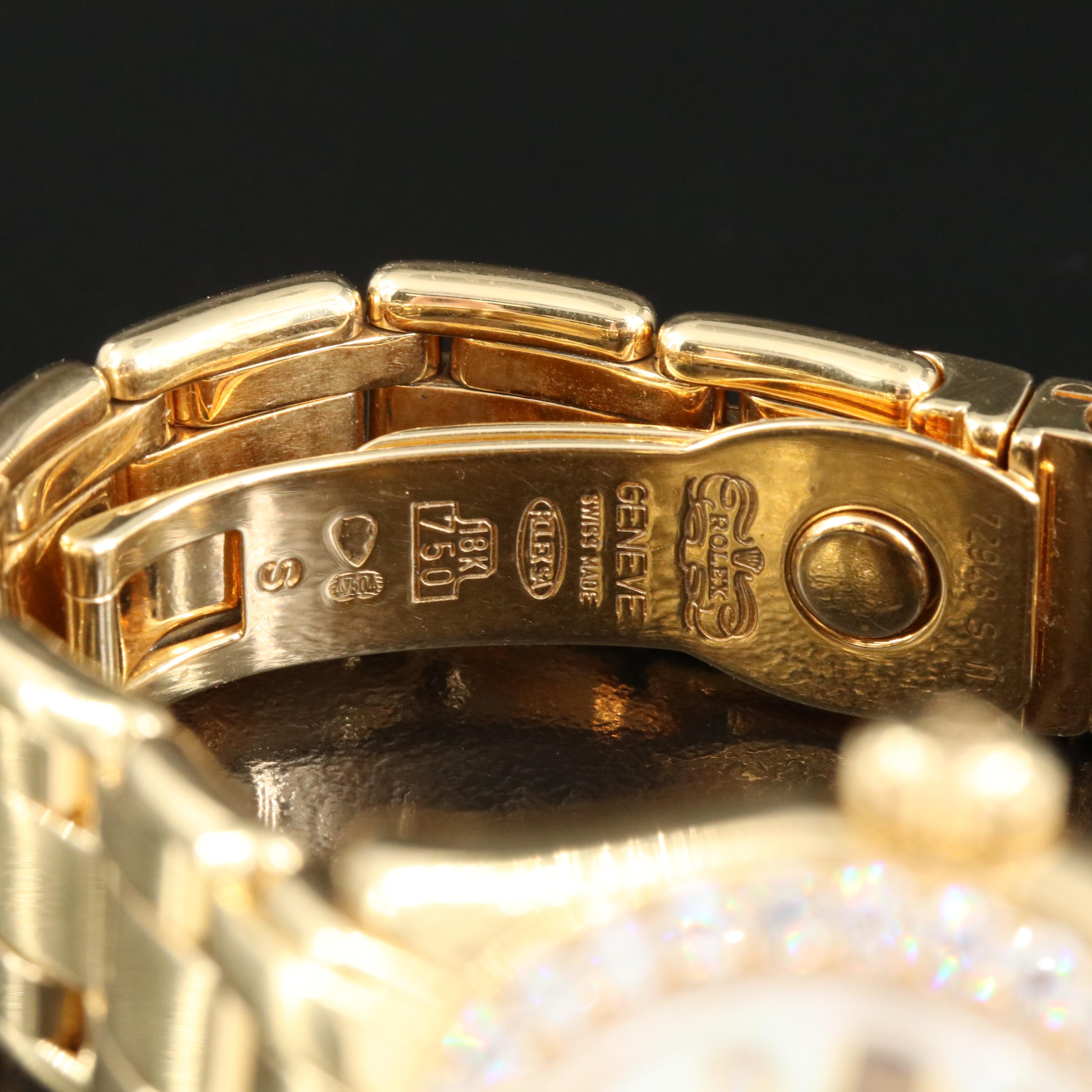 1991 Rolex Datejust Mother-of-Pearl, Factory Diamond Dial and Bezel Watch