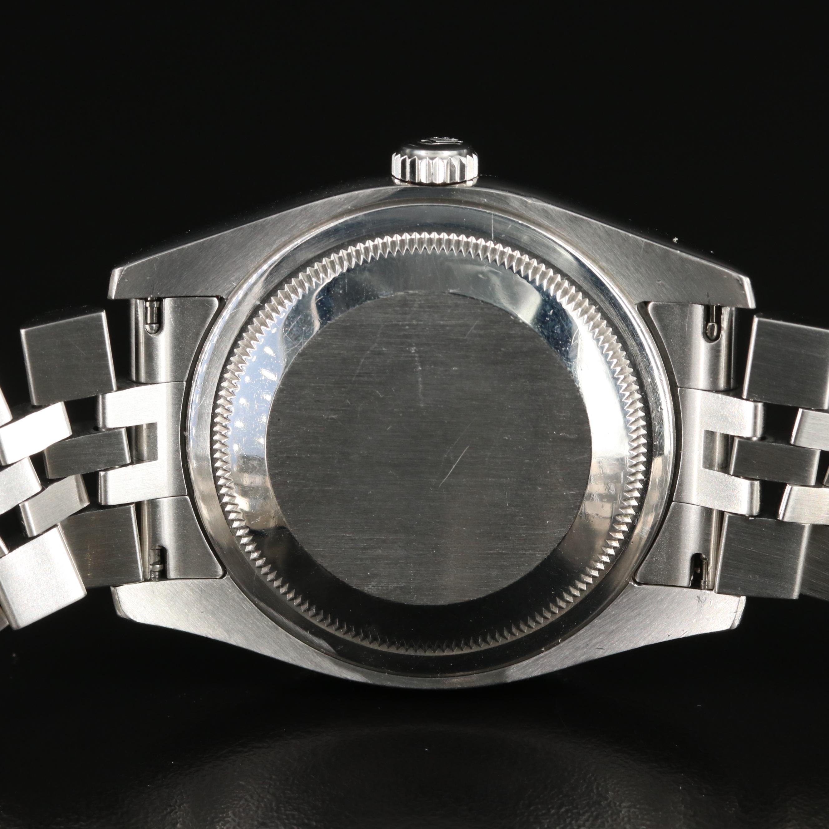 2007 Rolex Custom Diamond, Mother-of-Pearl Dial Datejust Watch