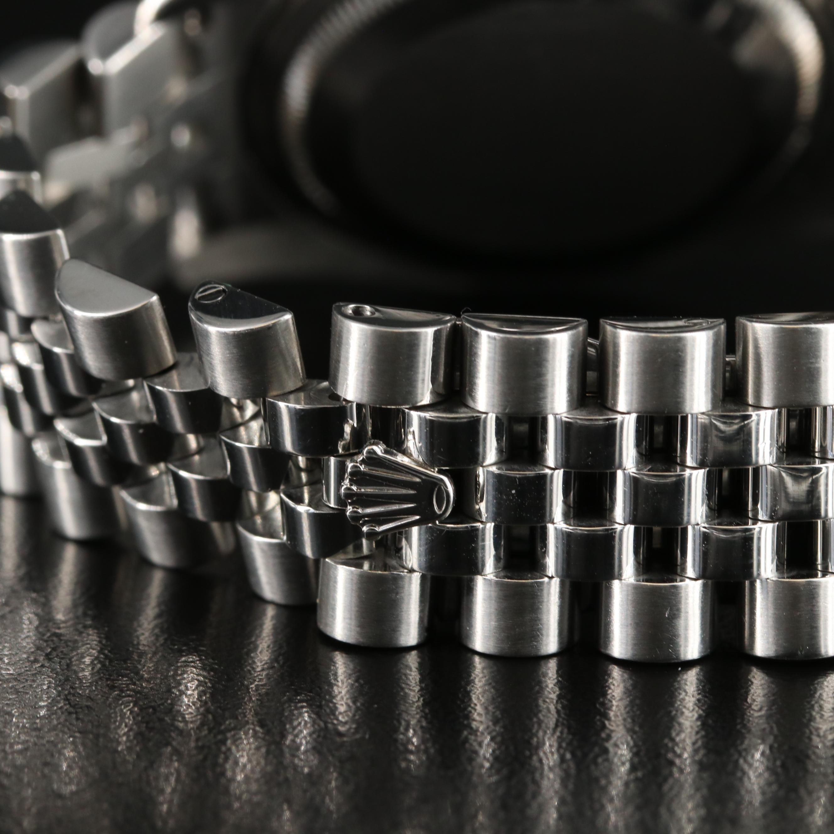 2007 Rolex Custom Diamond, Mother-of-Pearl Dial Datejust Watch