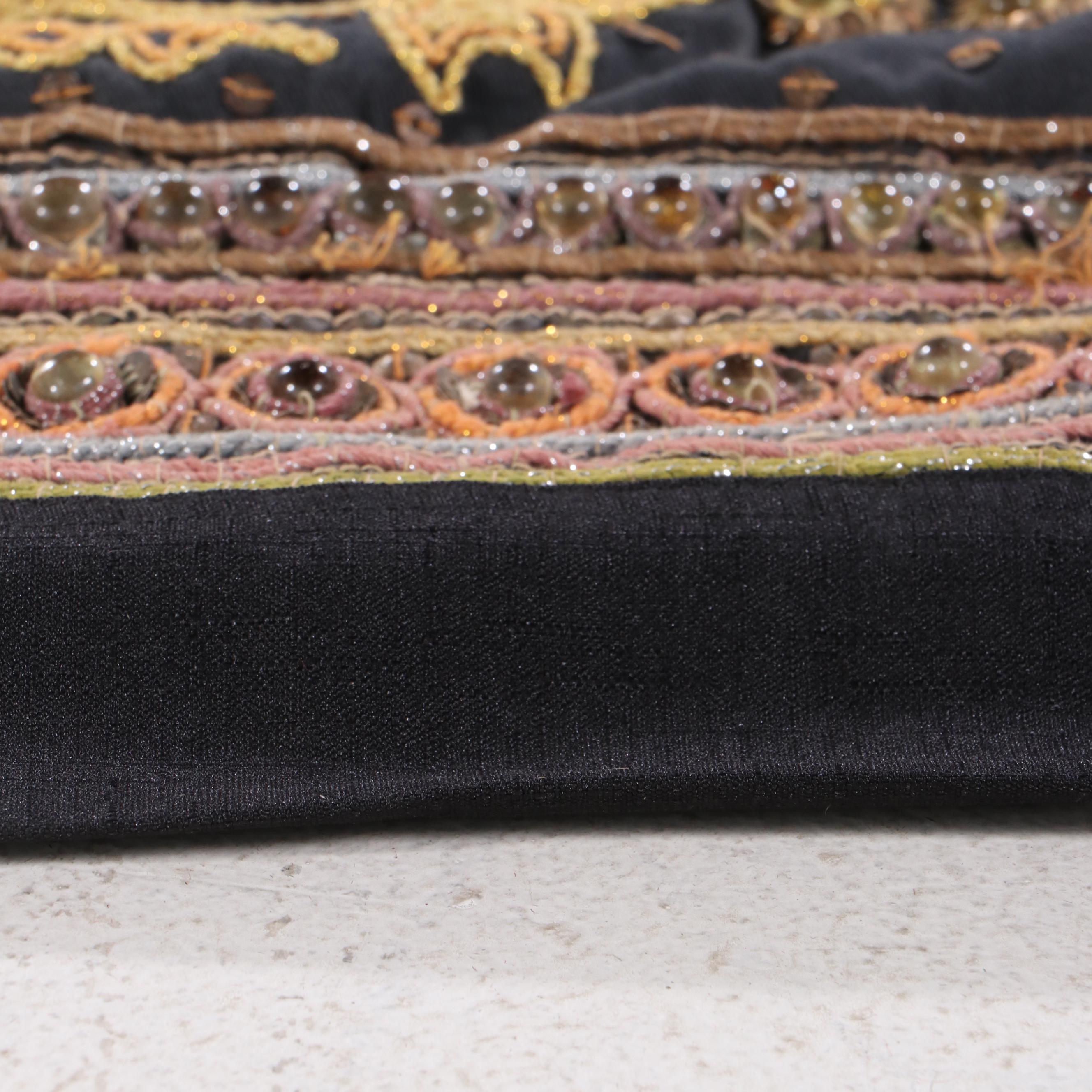 Burmese Handmade Embroidered Kalaga Wall Hanging