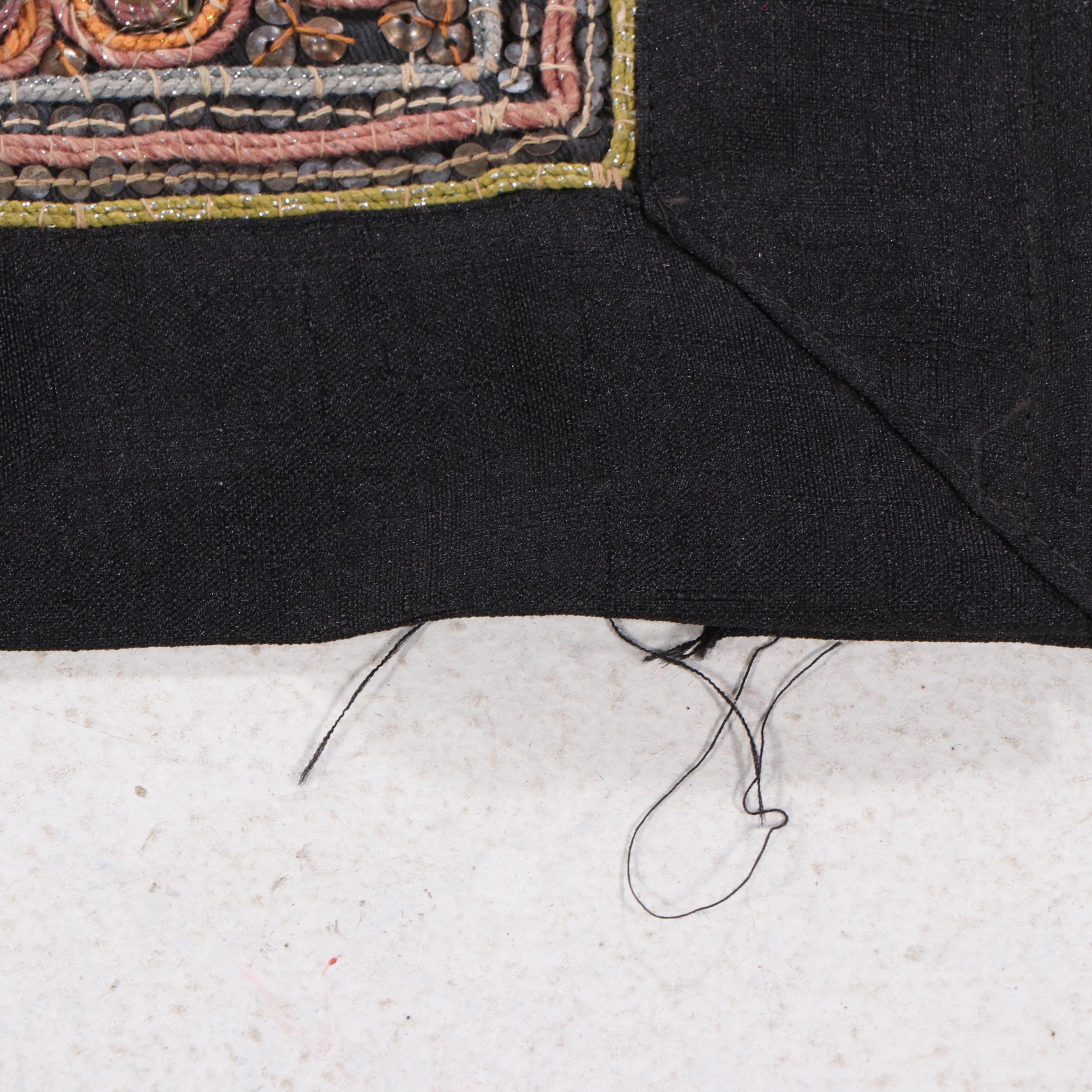 Burmese Handmade Embroidered Kalaga Wall Hanging