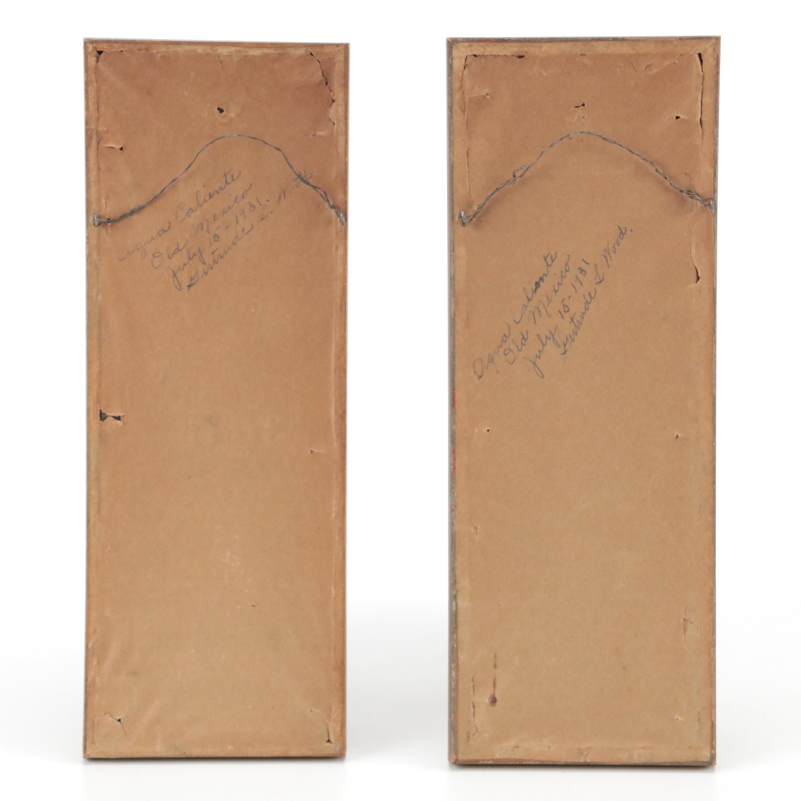 Mexican Style Feathercraft Mixed Media Composition