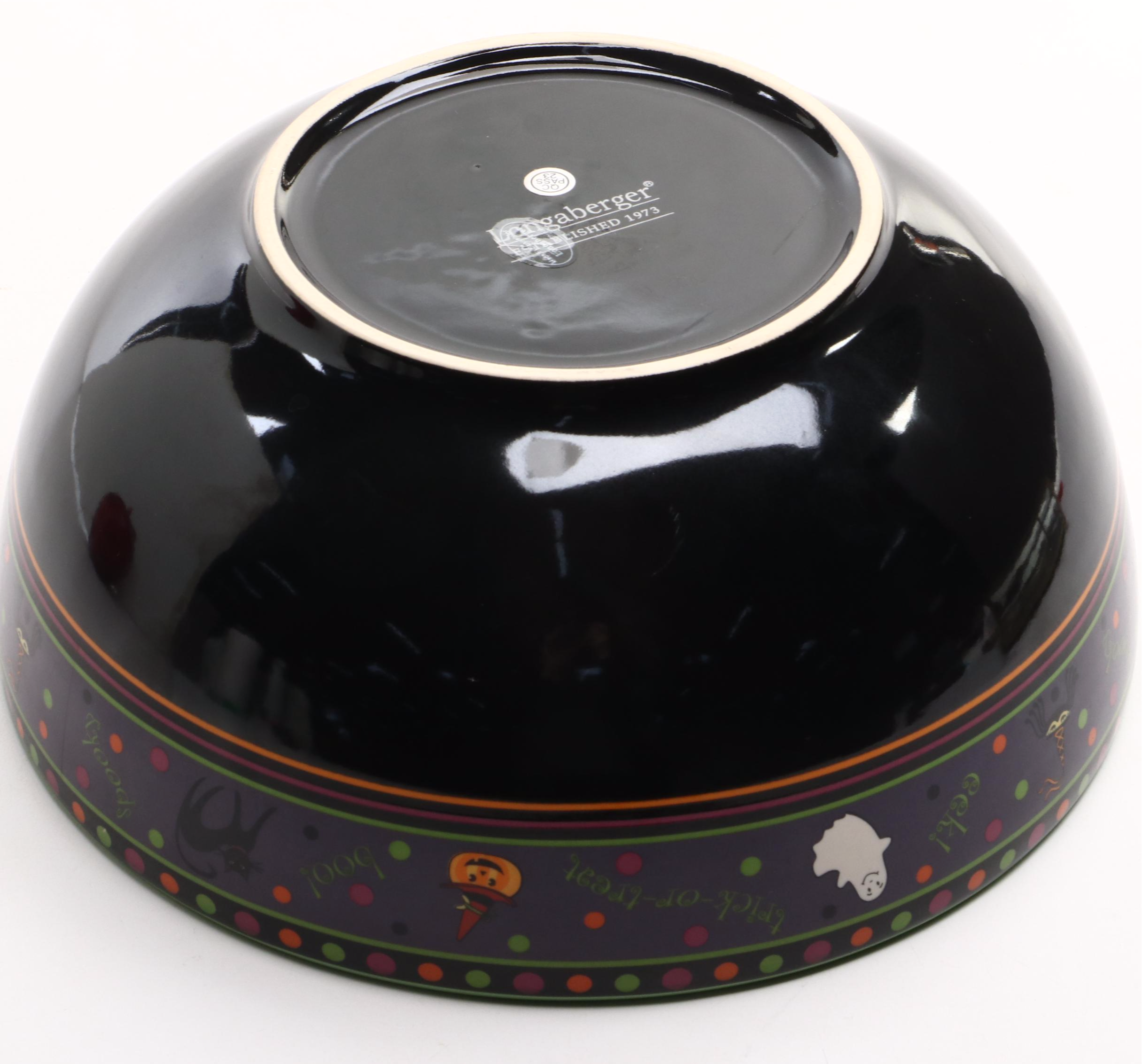 Longaberger "Collectors Club" Throw, Strawberry Jam Jar, BOO! Bowl and More