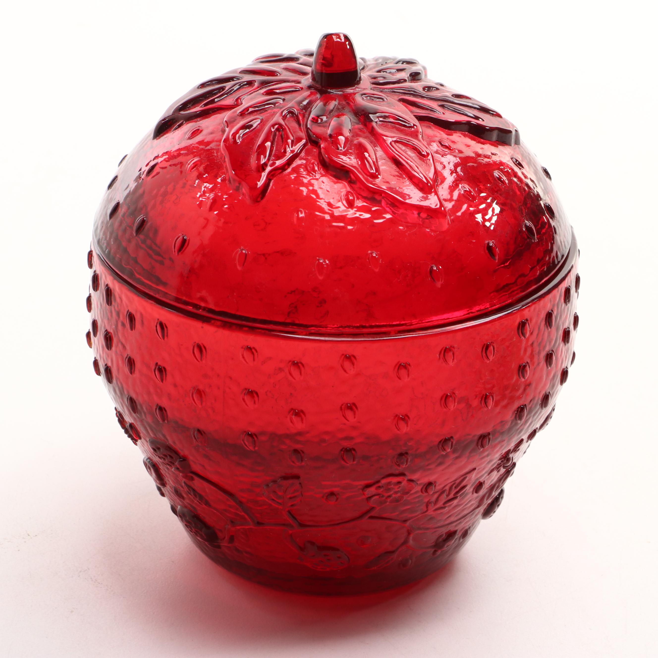 Longaberger "Collectors Club" Throw, Strawberry Jam Jar, BOO! Bowl and More