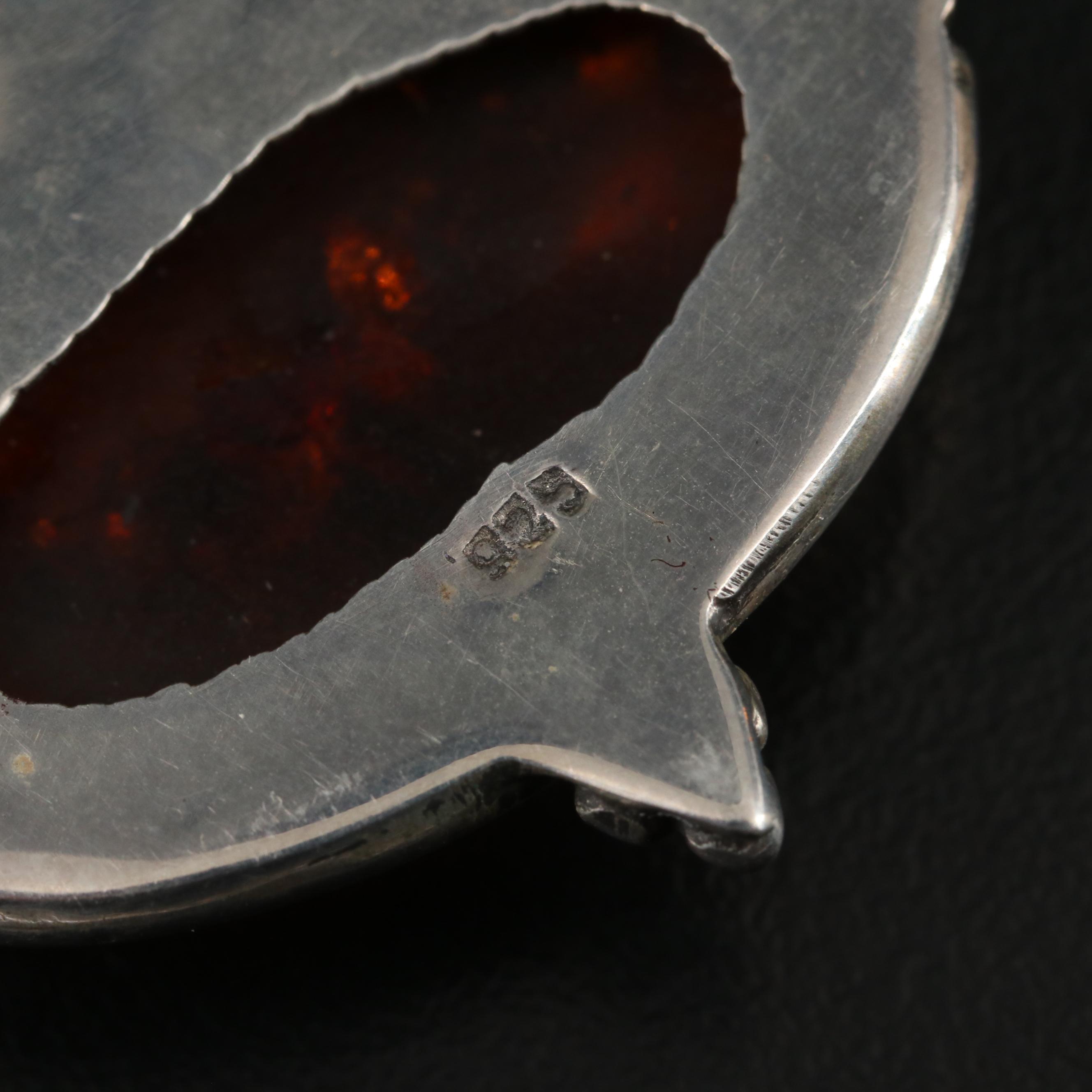 Sterling Amber Jewelry Collection