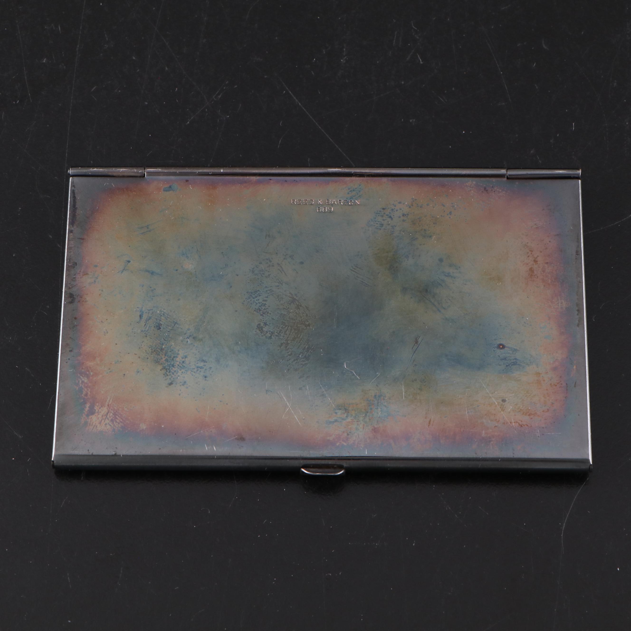 Zippo Sterling Silver Lighter with Silver Plate Shakers and Other Pocket Items