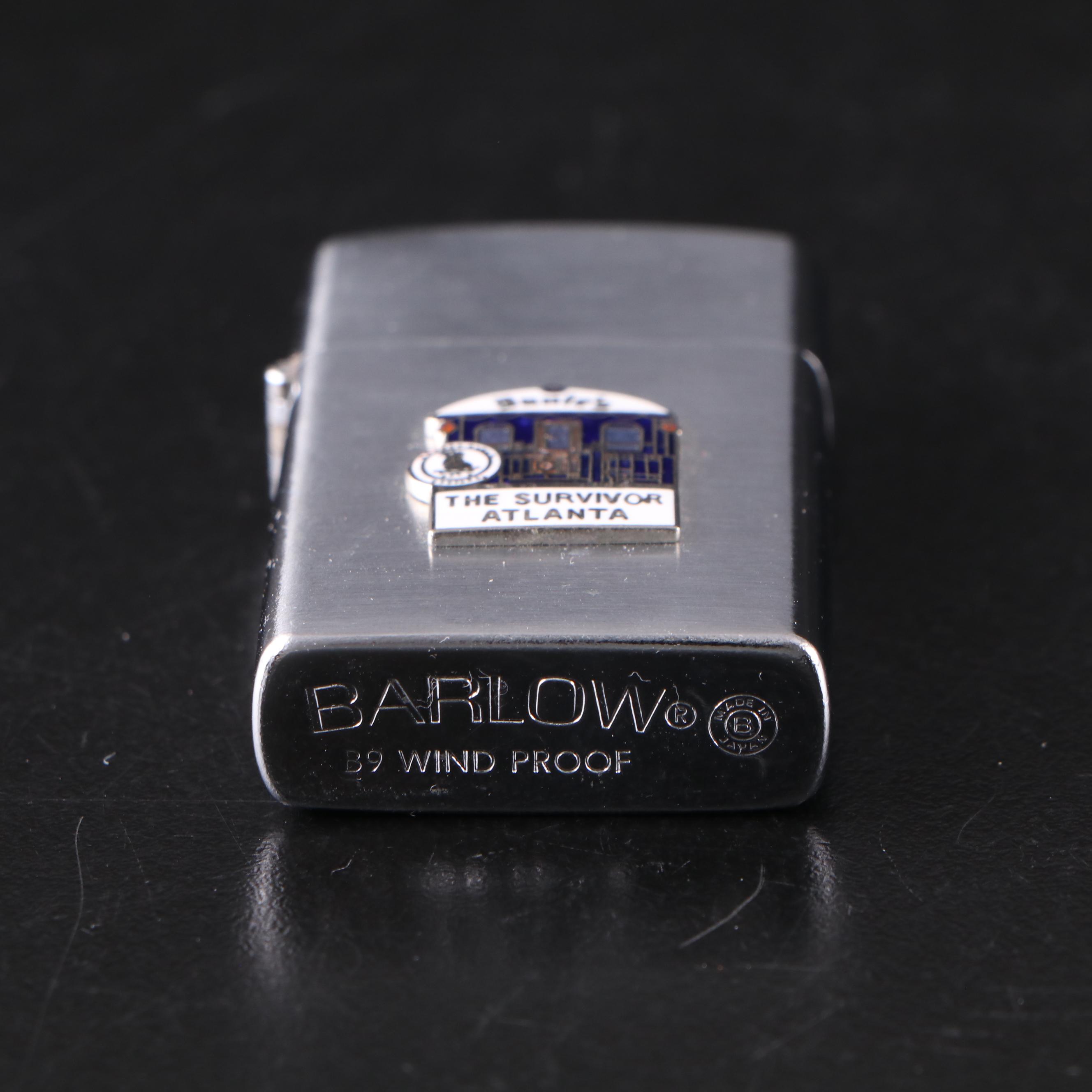 Zippo Sterling Silver Lighter with Silver Plate Shakers and Other Pocket Items