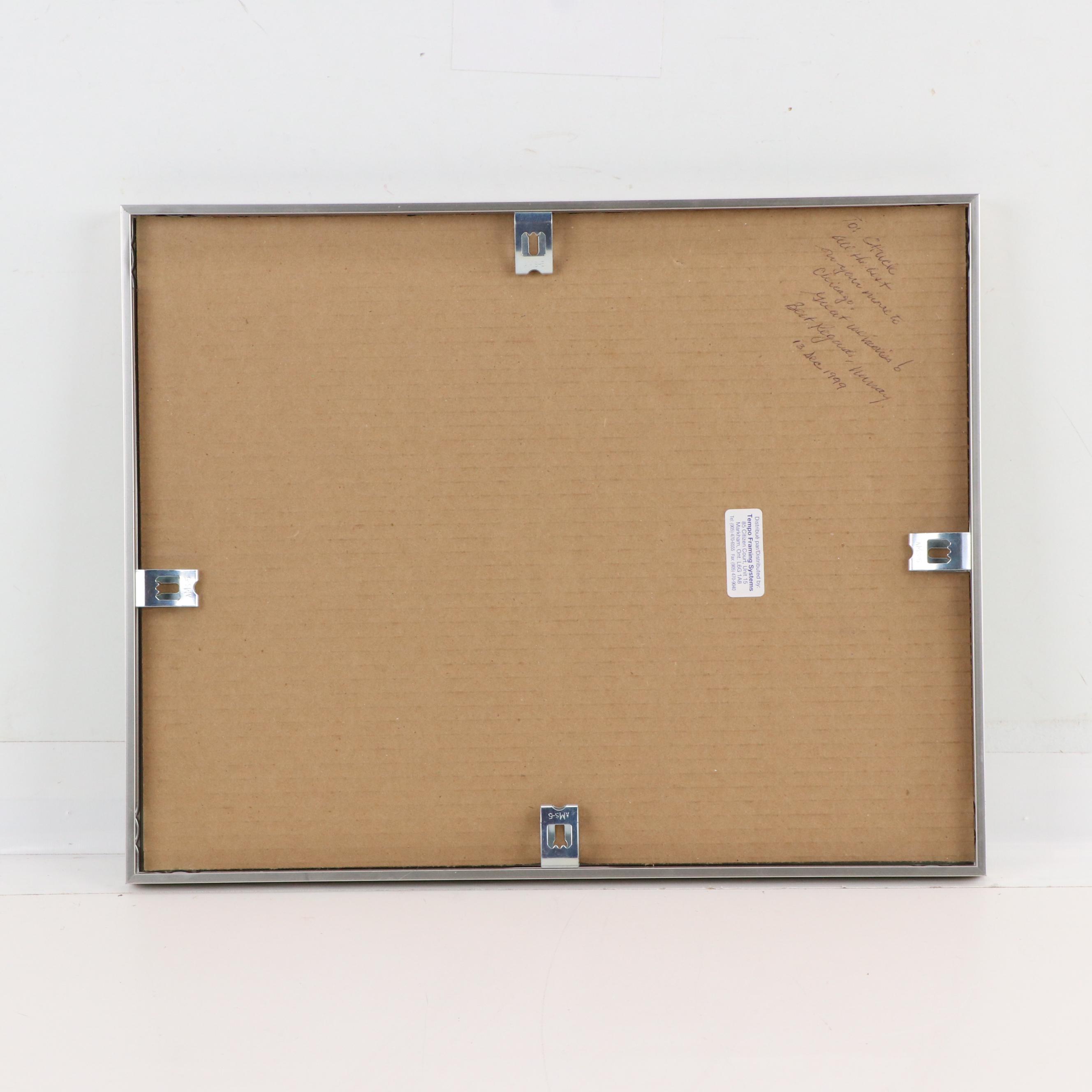 Robert Bateman Digital Print "Snowy Nap Tiger"