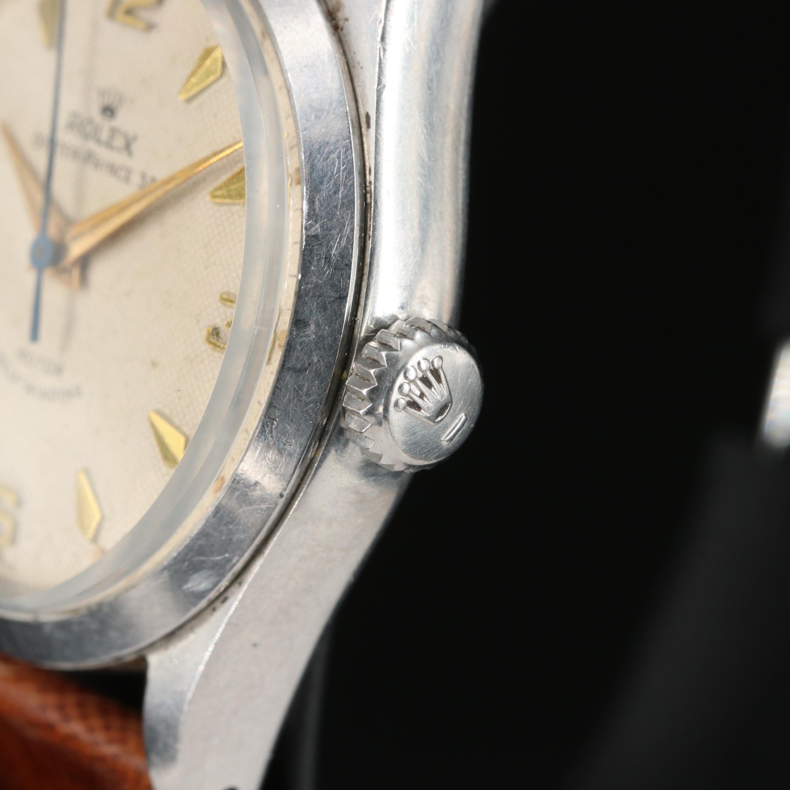 Vintage Rolex Oyster Prince 34 Stainless Steel Watch