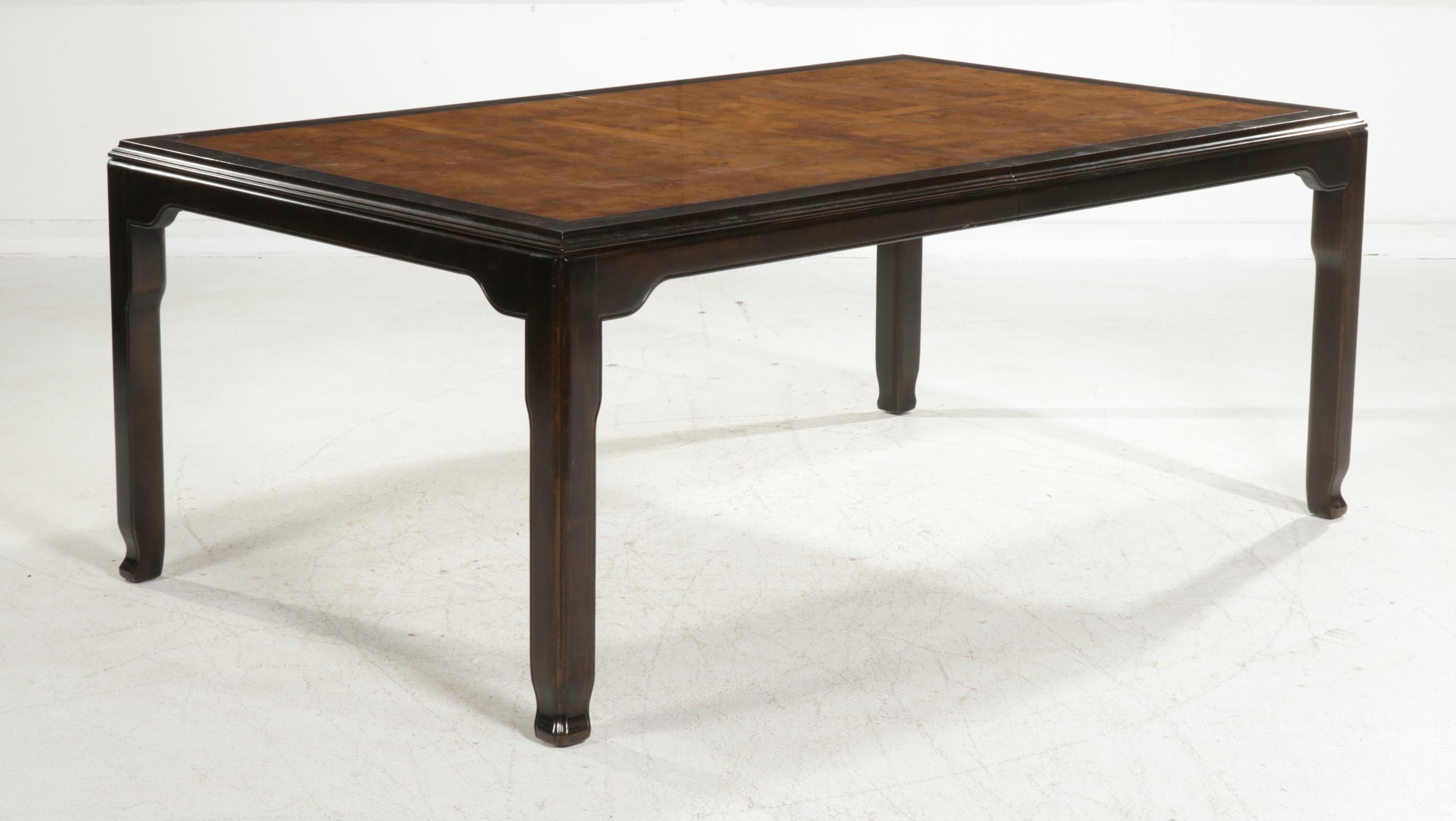 Century Furniture "Chin Hua" Chinese Style Dining Table and Ten Chairs