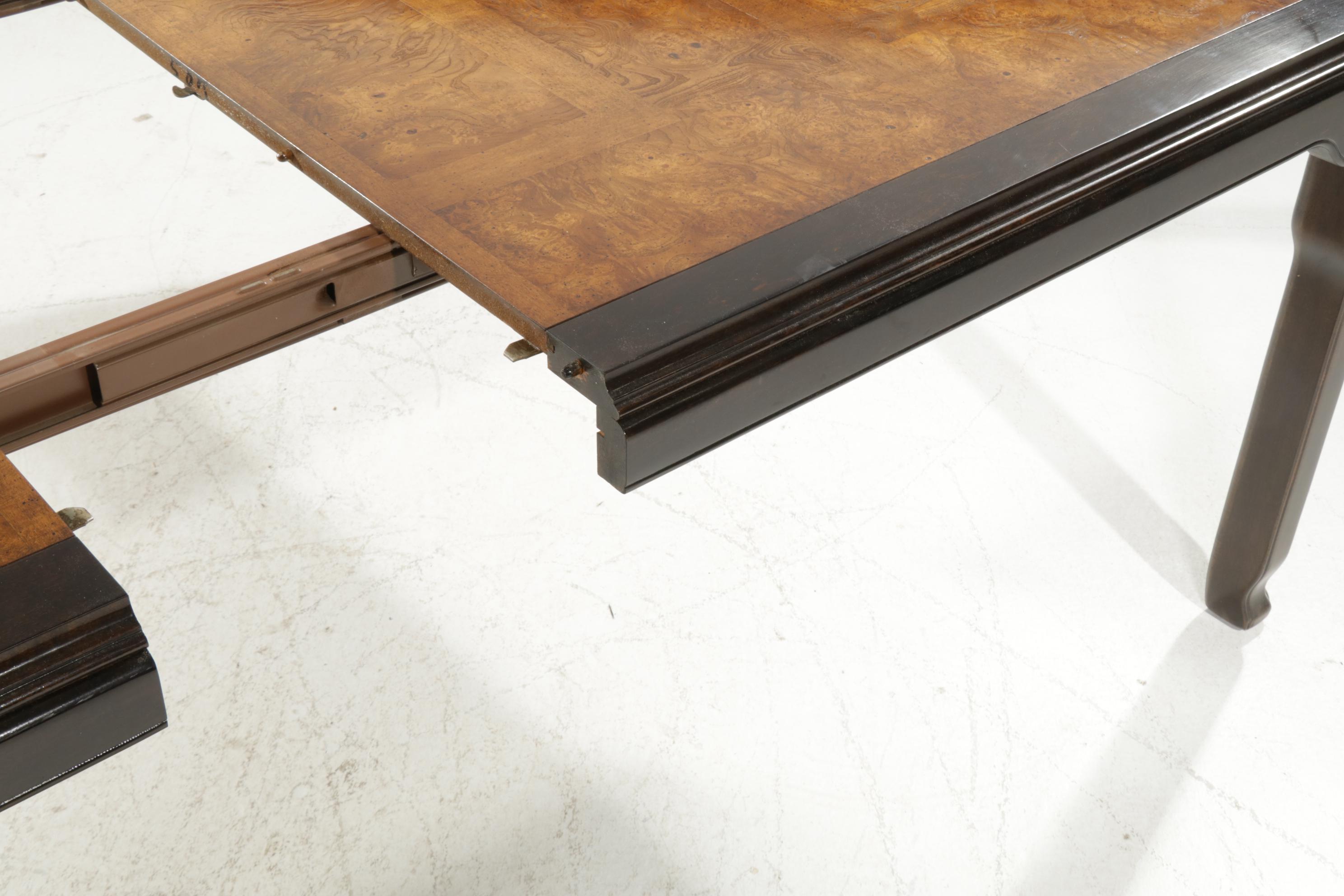 Century Furniture "Chin Hua" Chinese Style Dining Table and Ten Chairs