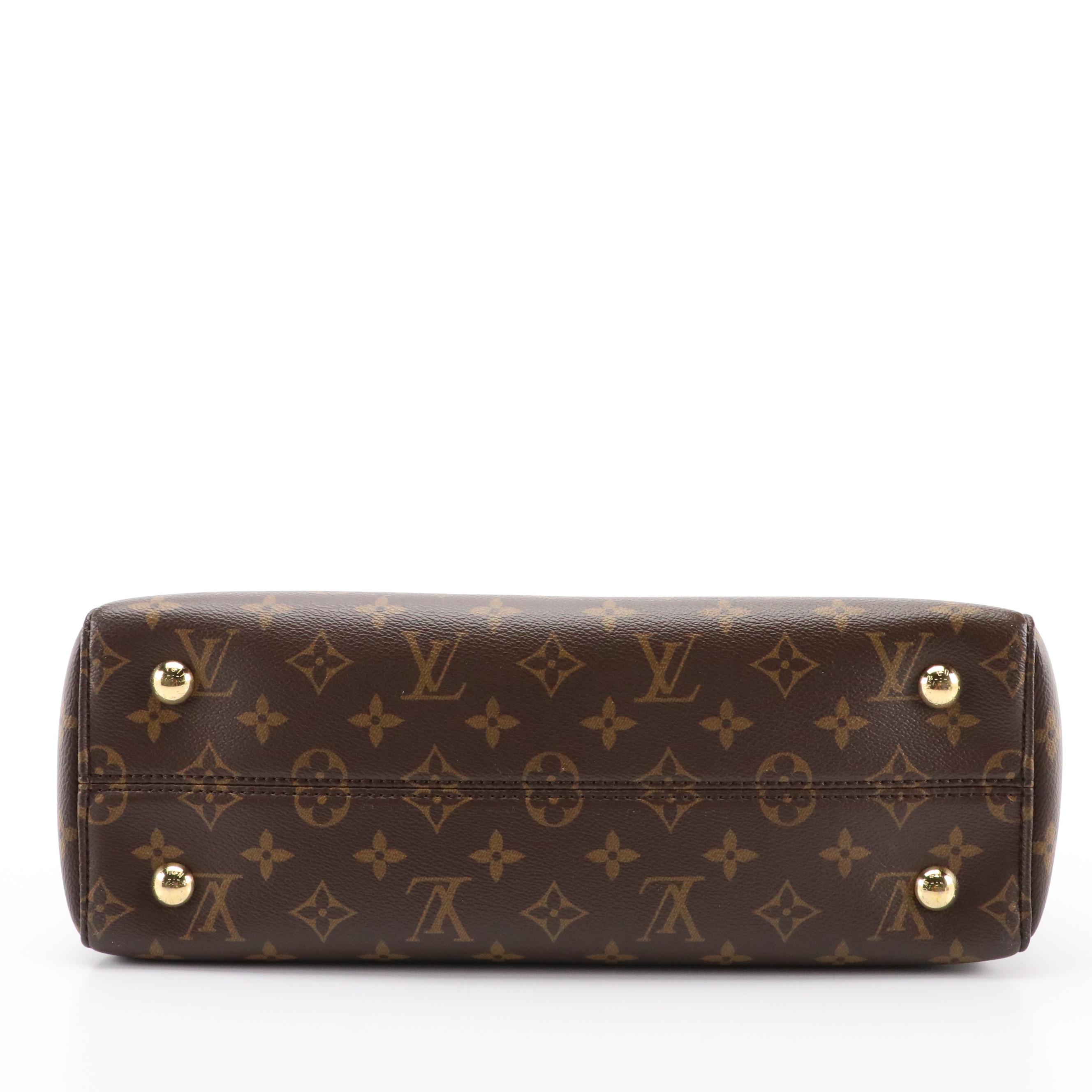 Louis Vuitton Venus Bag in Monogram Canvas and Black Leather