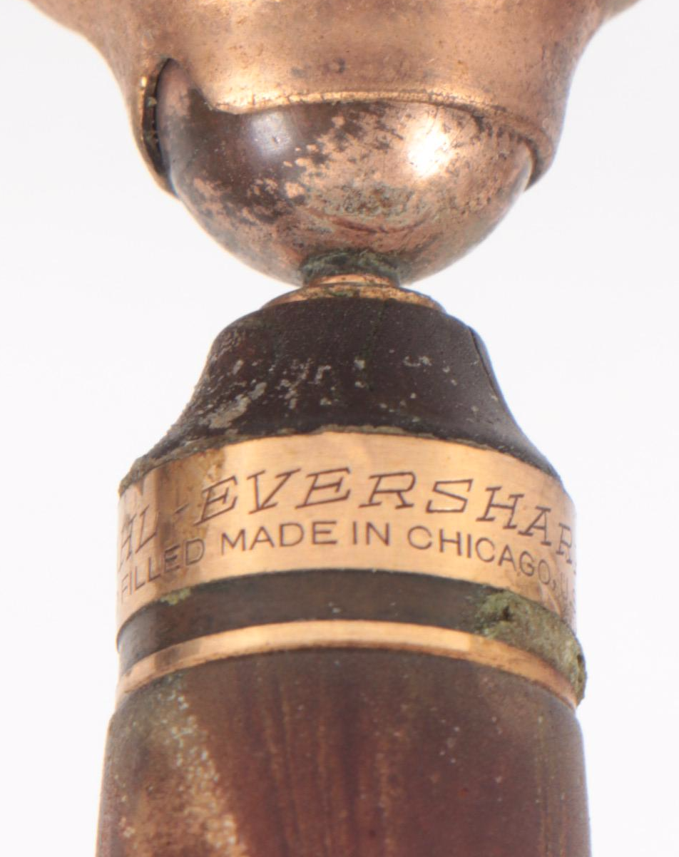 Wahl Bronze Elephant Desk Pen Set, Early 20th Century