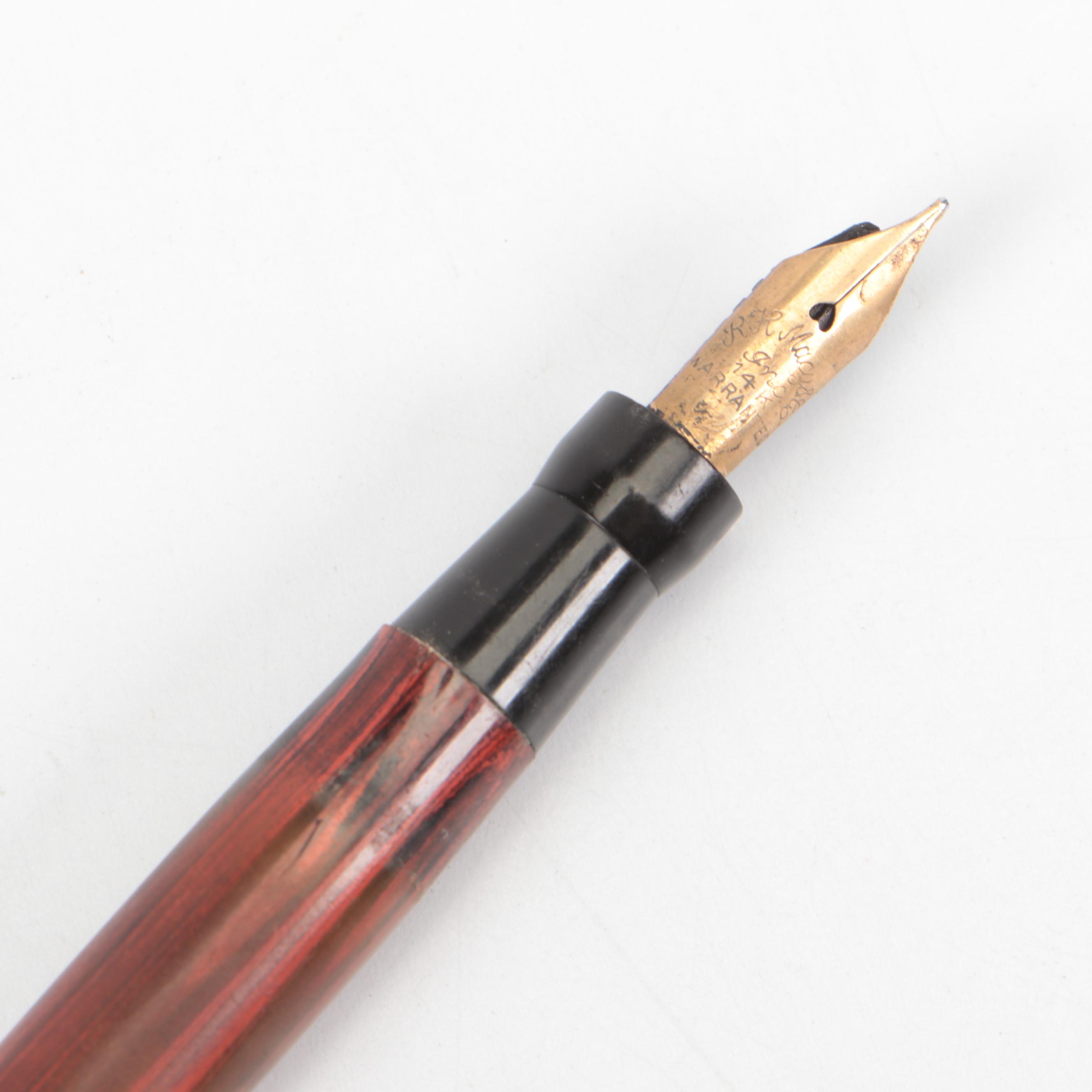 Wahl Bronze Elephant Desk Pen Set, Early 20th Century